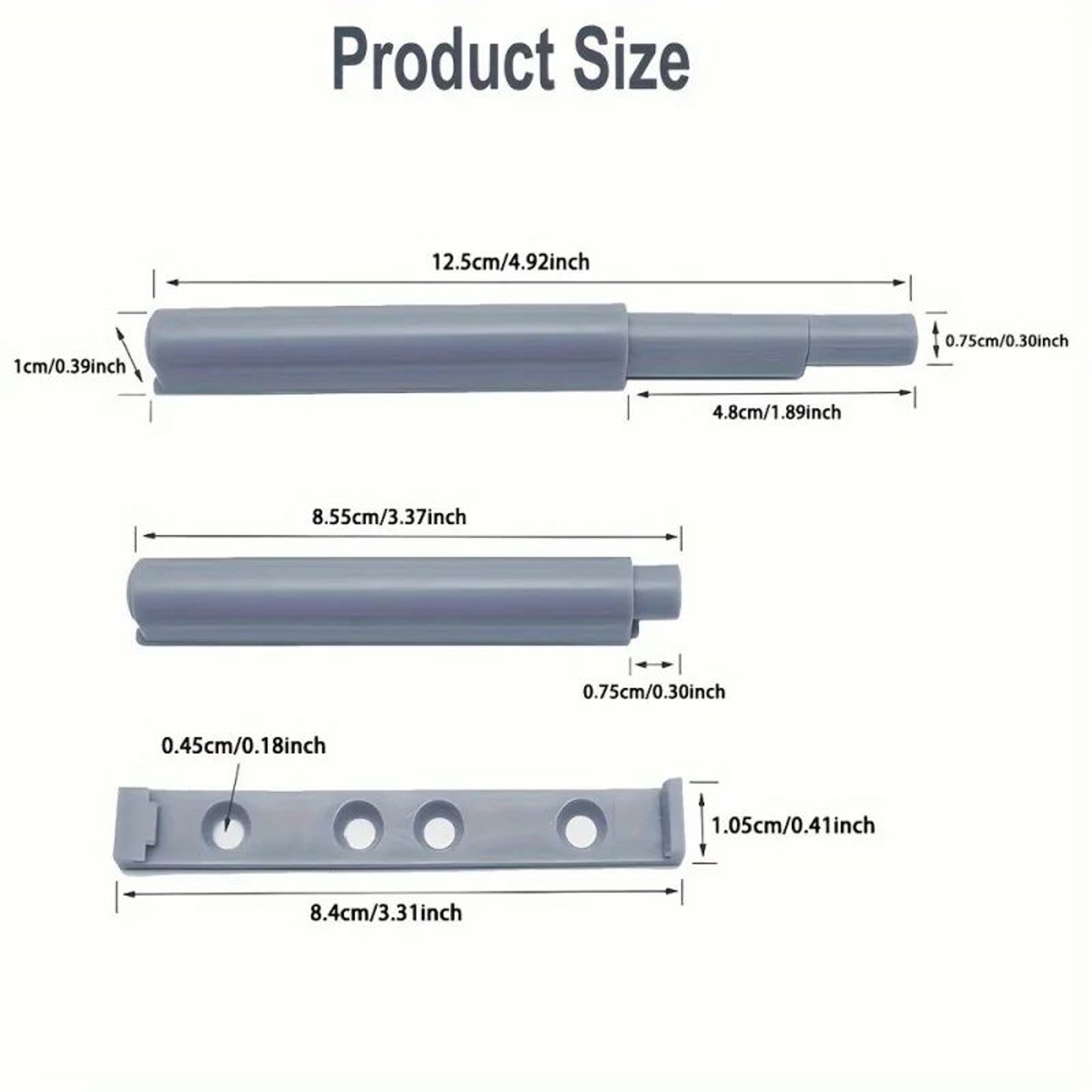 SilentSeal SoftClose Cabinet Damper Buffers 510Pack 4