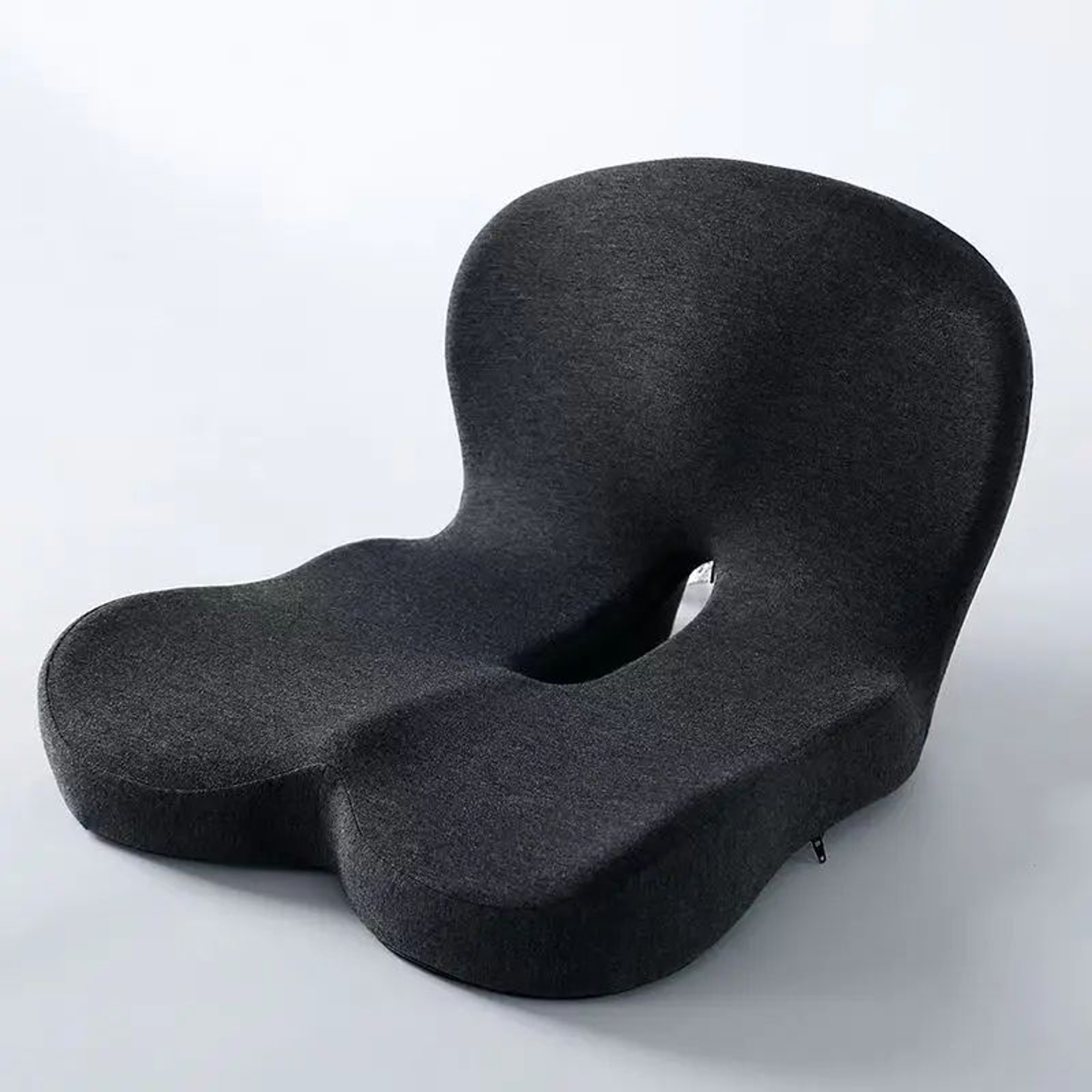 Premium Ergonomic Seat Cushion With Back Support  AllDay Comfort Pad For Office Chairs  Work From H 6