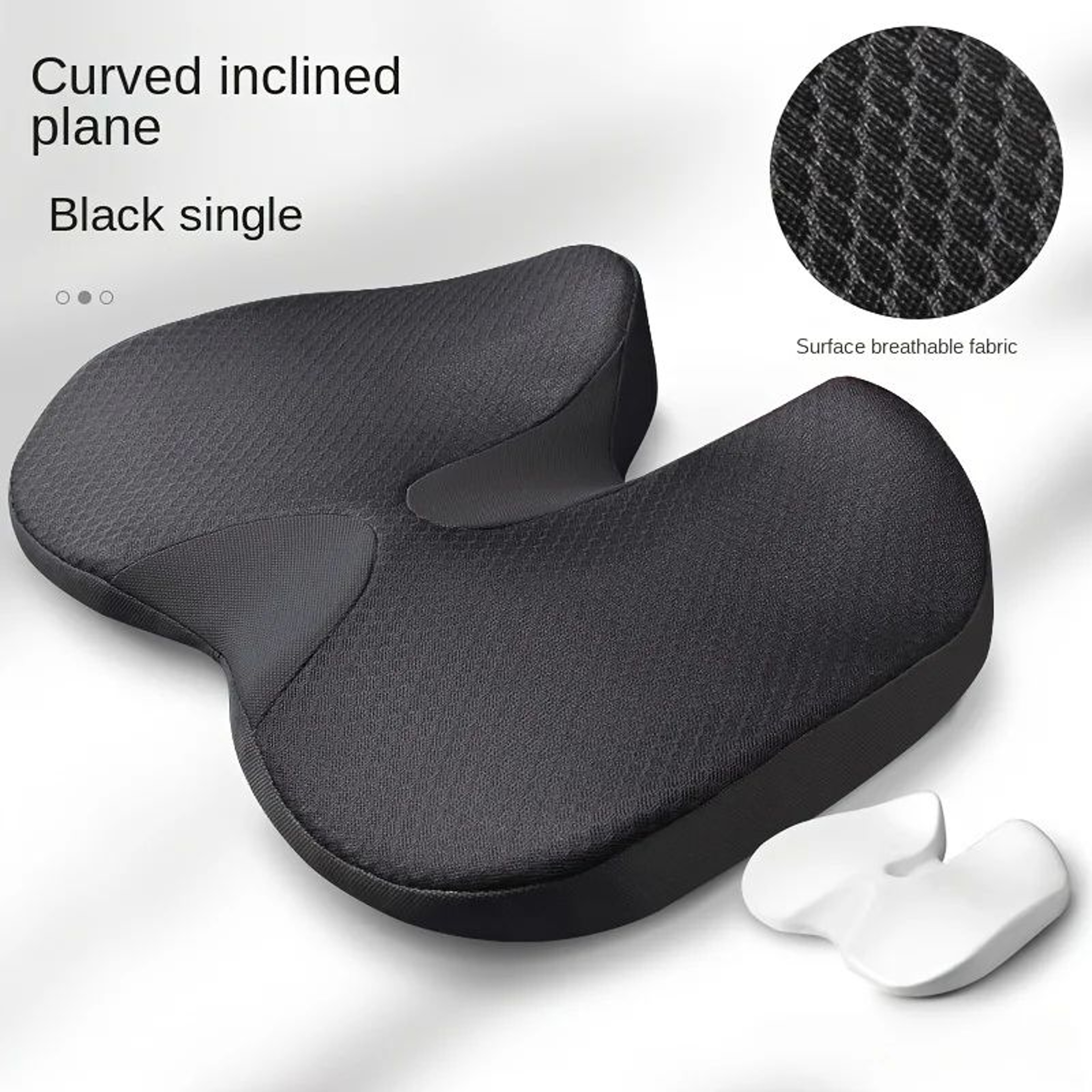 Premium Orthopedic Memory Foam Seat Cushion  Tailbone  Sciatica Pain Relief Coccyx Cushion 9