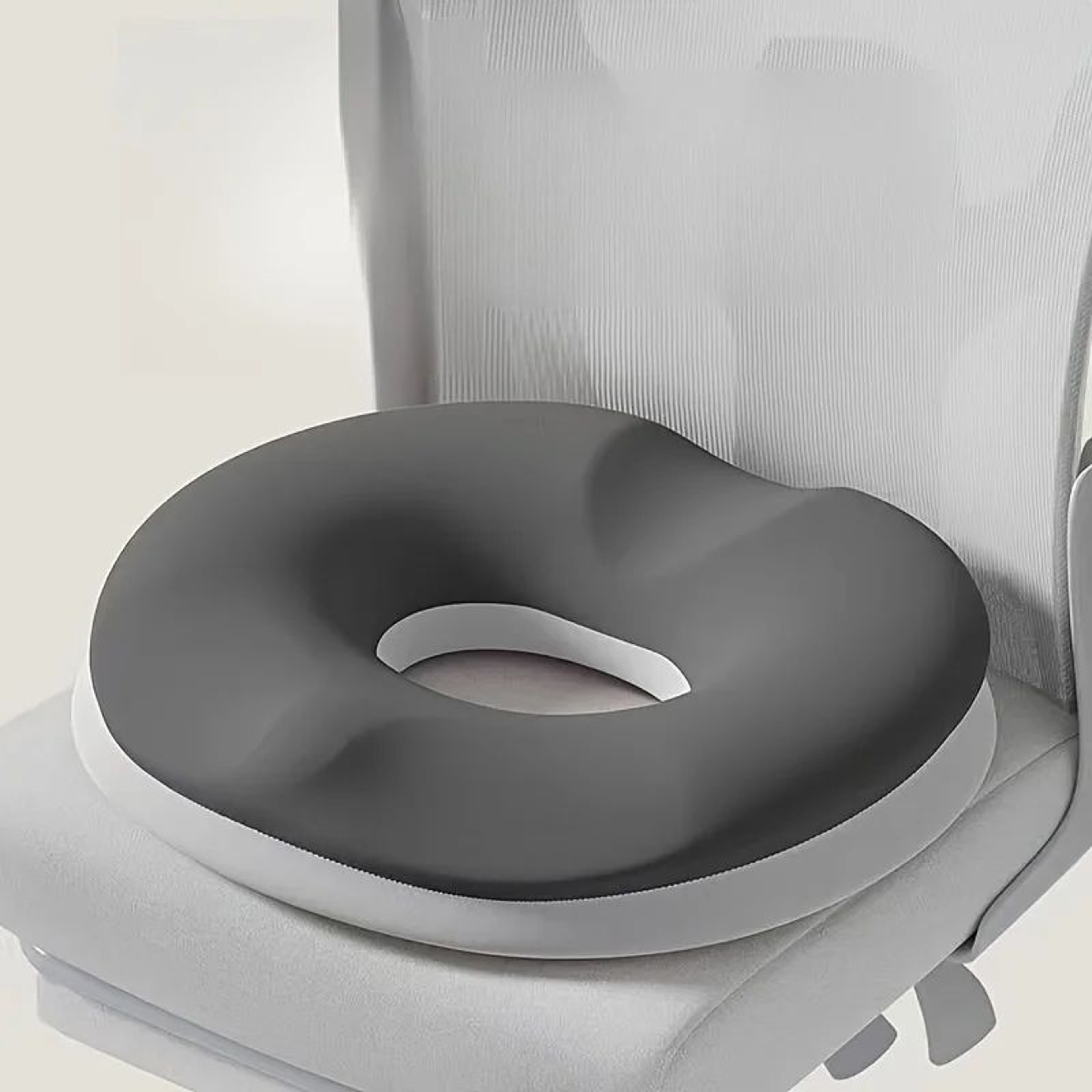 ComfortPlus Memory Foam Donut Cushion  Tailbone  Hemorrhoid Relief Seat Pad 12