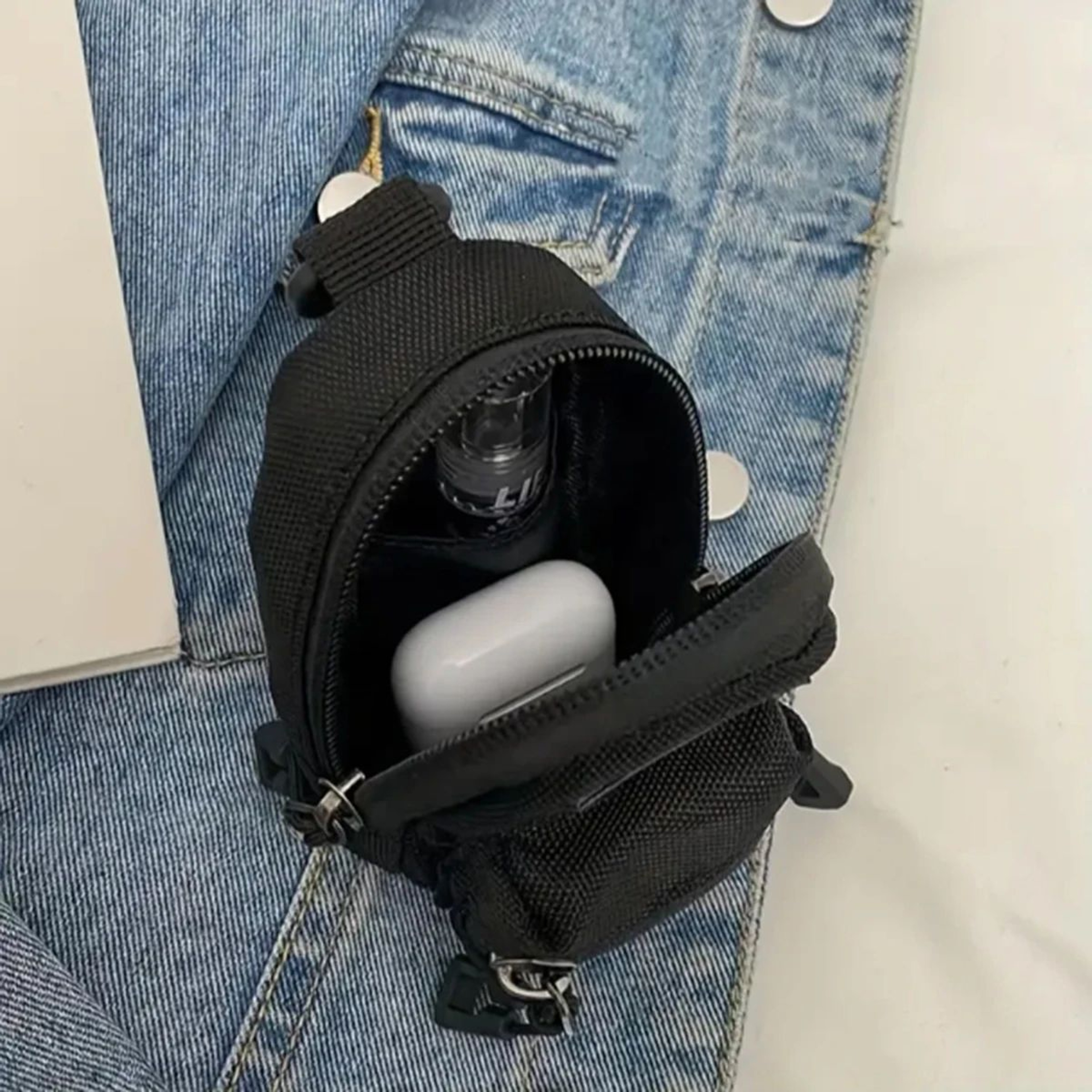 KoreanStyle Mini Shoulder Bag  Travel Coin Purse Set  Compact Crossbody Storage For Daily Essential 1