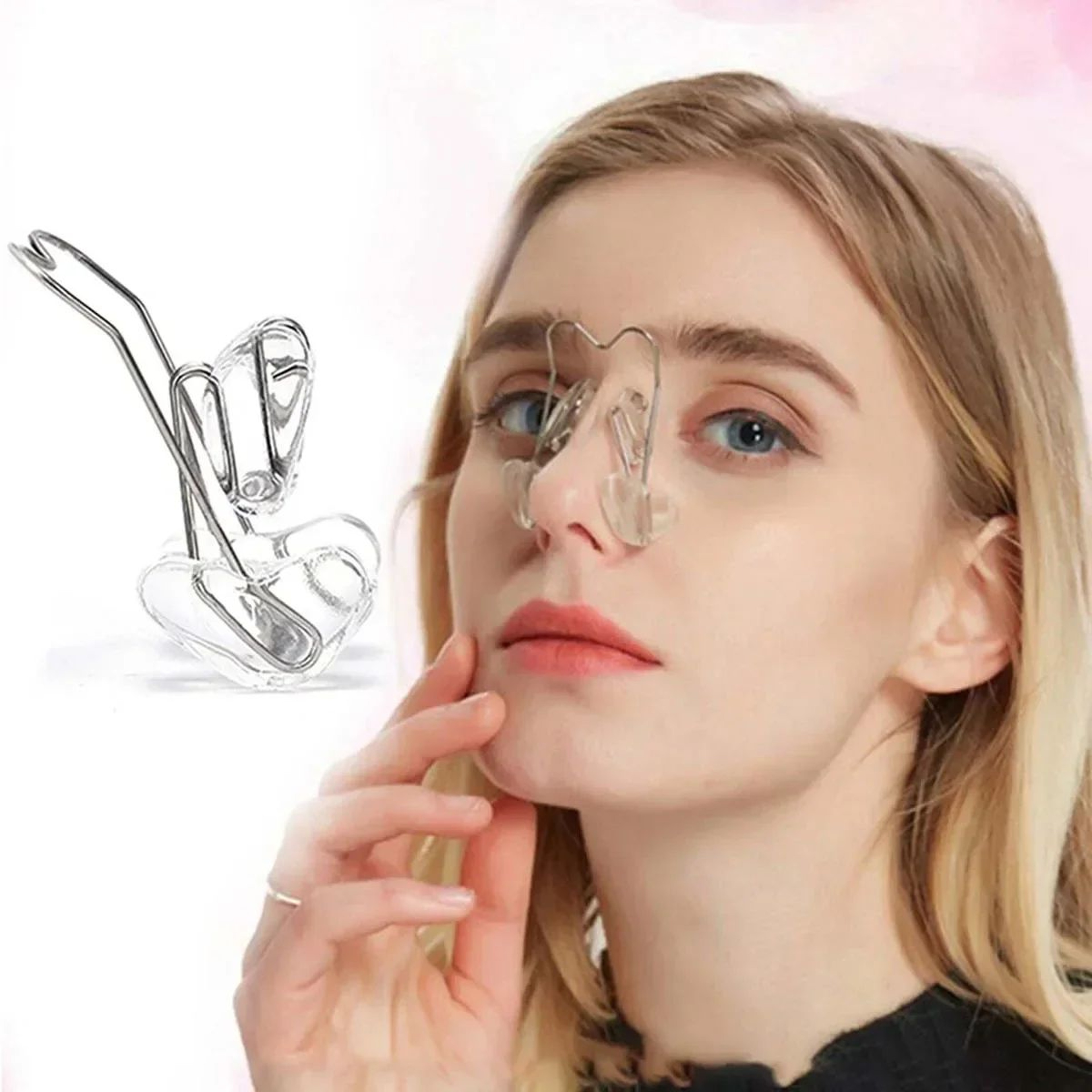 3D Nose Clip Shaper  NonSurgical Nose Bridge Heightening  Alar Slimming Tool 1