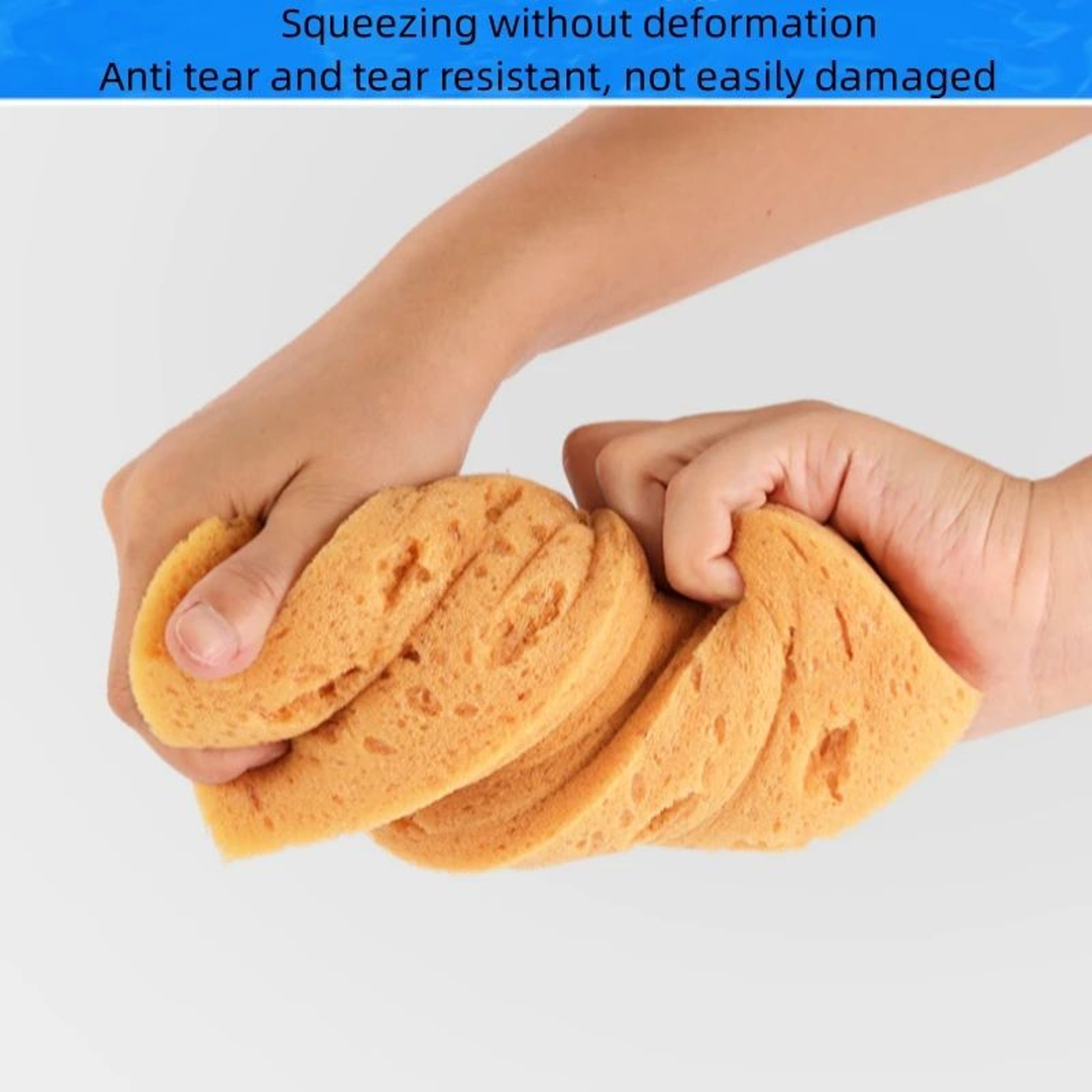Thick Honeycomb Car Wash Sponge  Super Absorbent Foam Cleaning Block For ScratchFree Shine 2