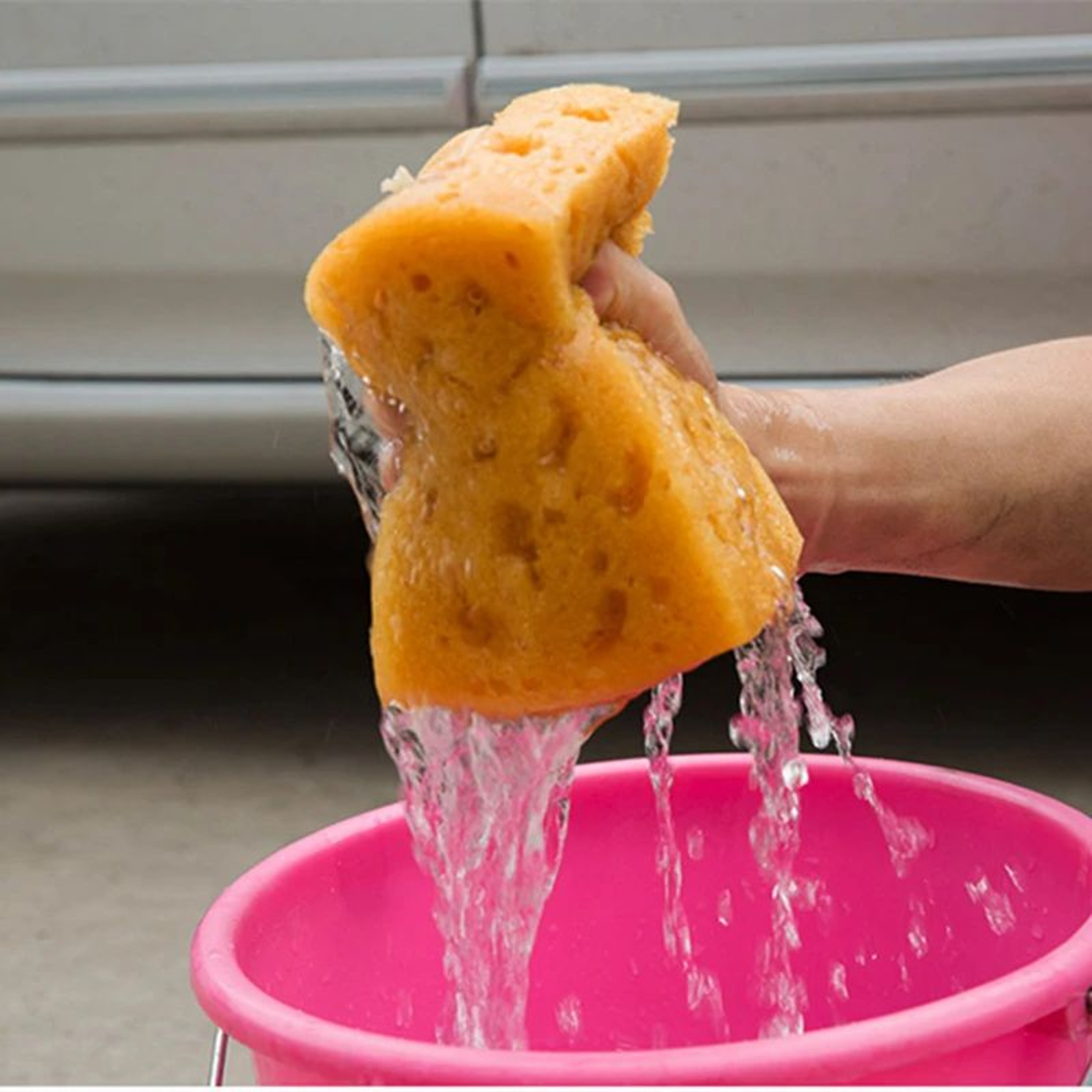 Thick Honeycomb Car Wash Sponge  Super Absorbent Foam Cleaning Block For ScratchFree Shine 3