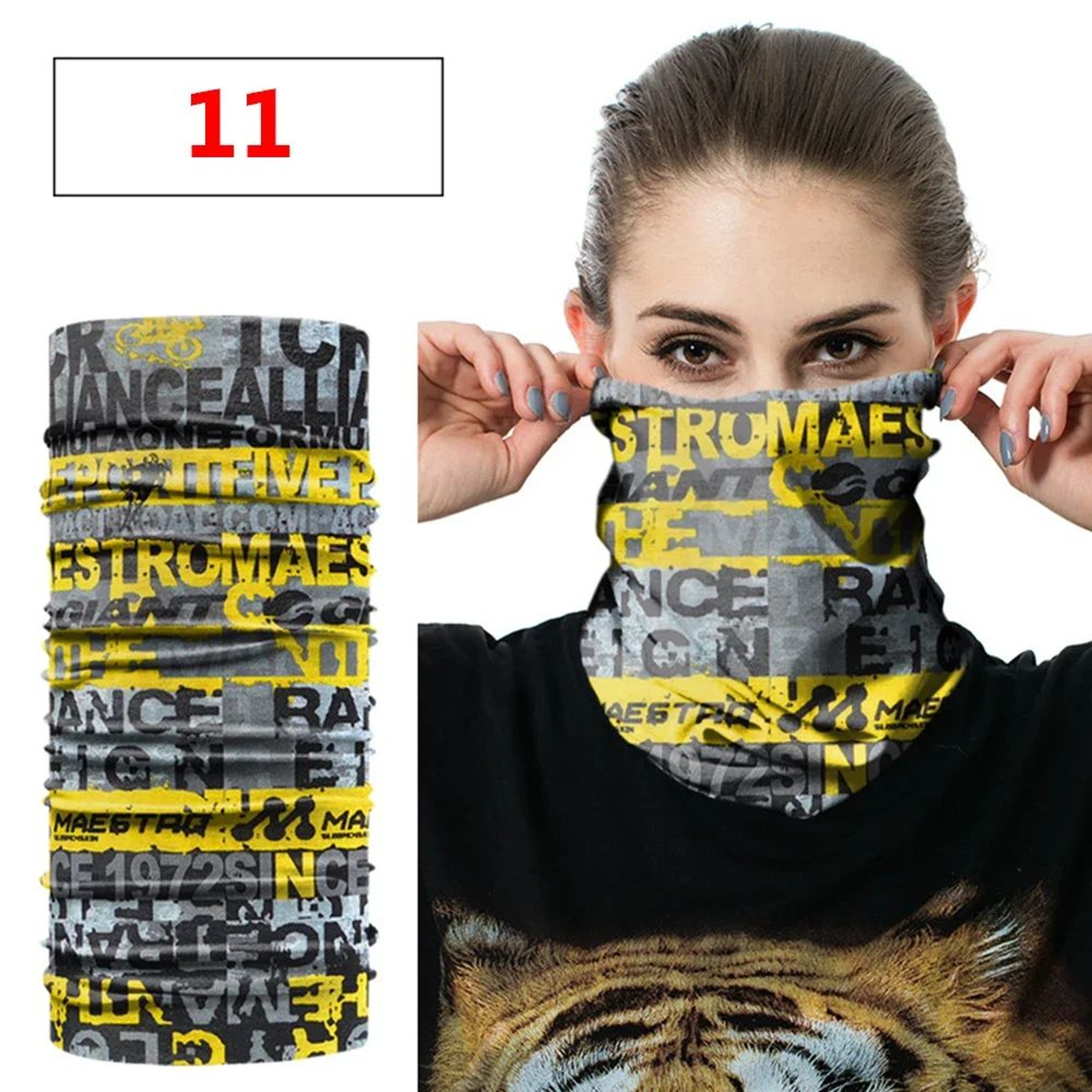 AllSeason Neck Gaiter Tube Bandana  Breathable UV Protection Face Cover For Outdoor Sports  Travel 5