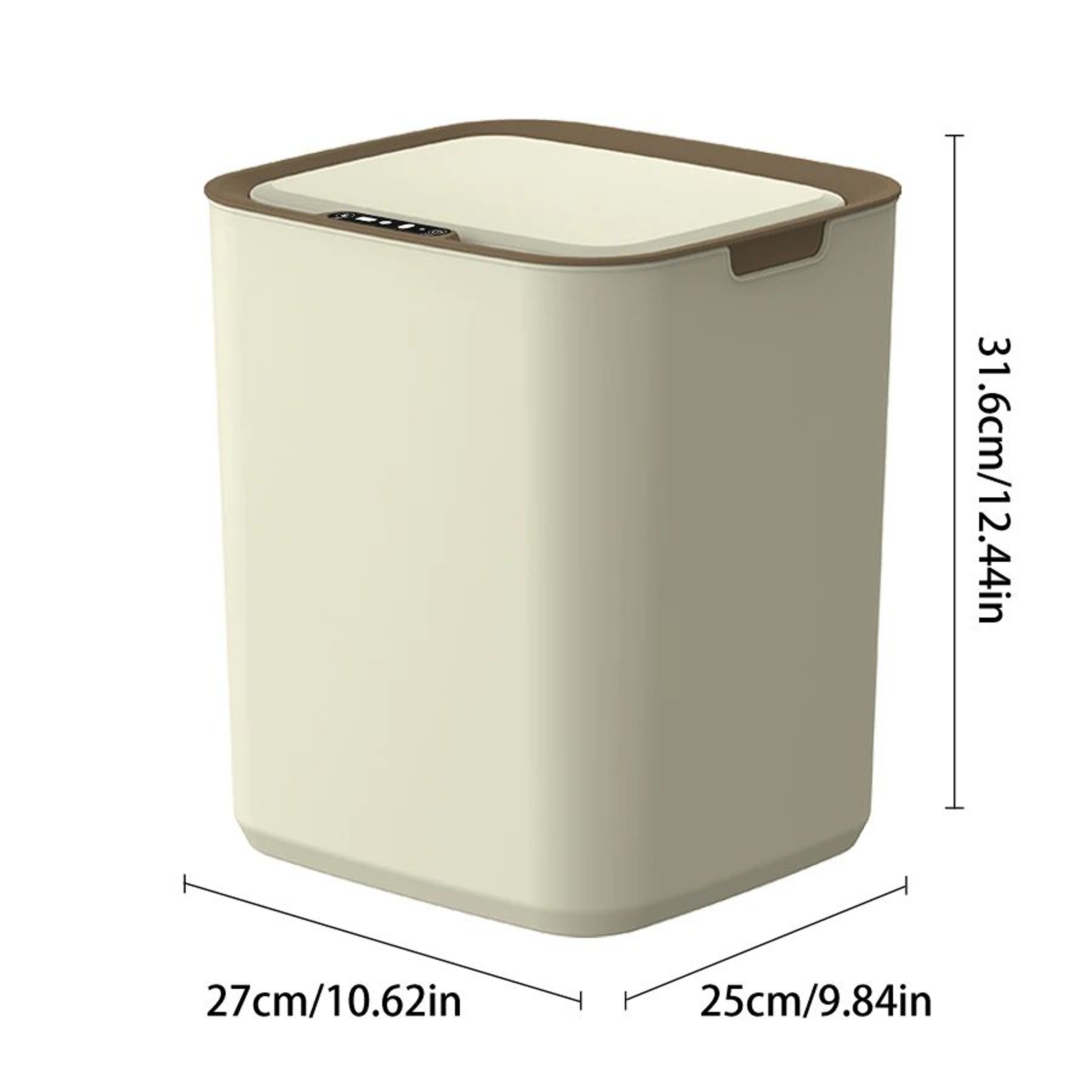 ONEKA 22L Touchless Smart Trash Can  Automatic Motion Sensor Kitchen  Office Trash Bin 8