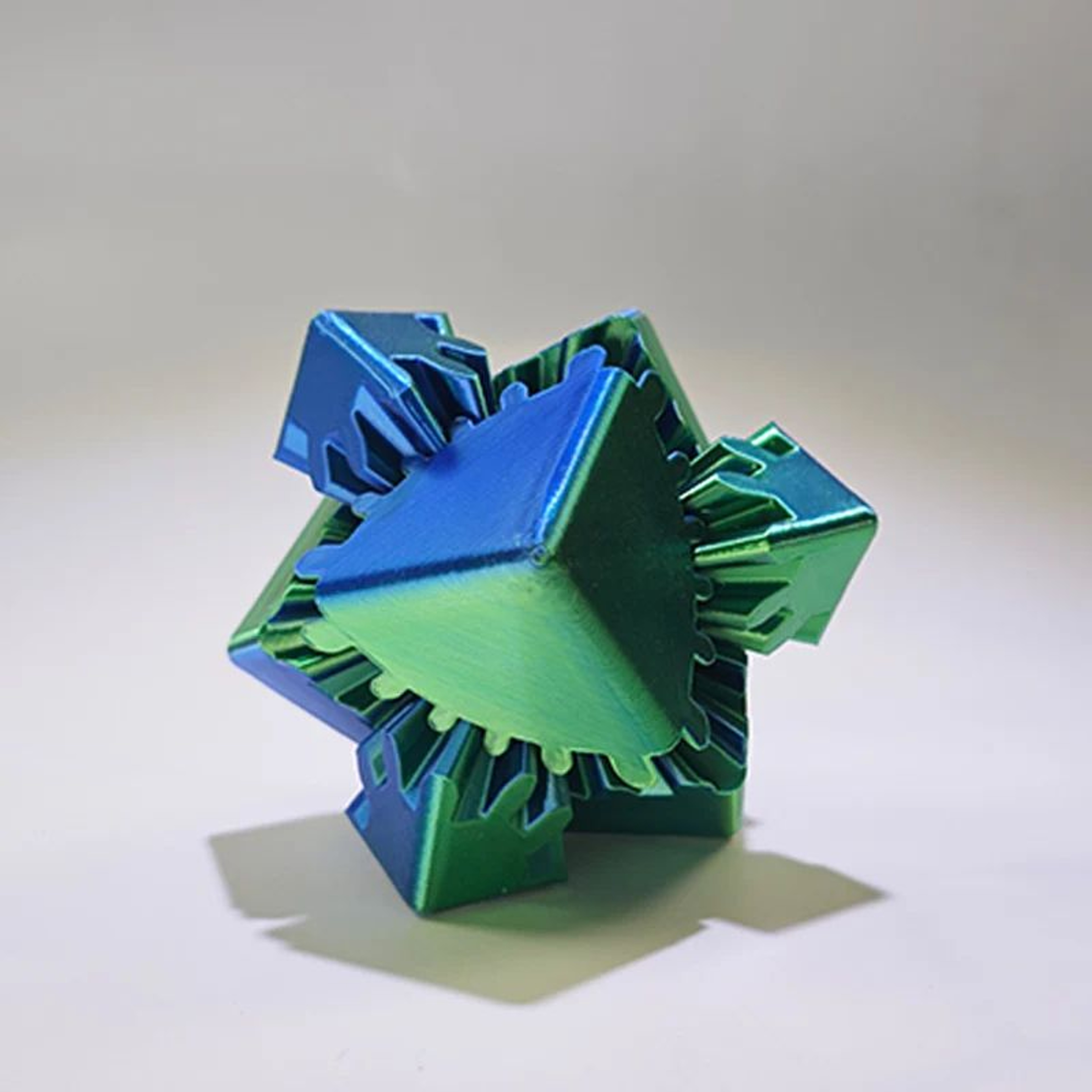 3D Printed Spin Fidget Cube Stress Relief Desk Toy For Focus Calm  Anxiety Support 11
