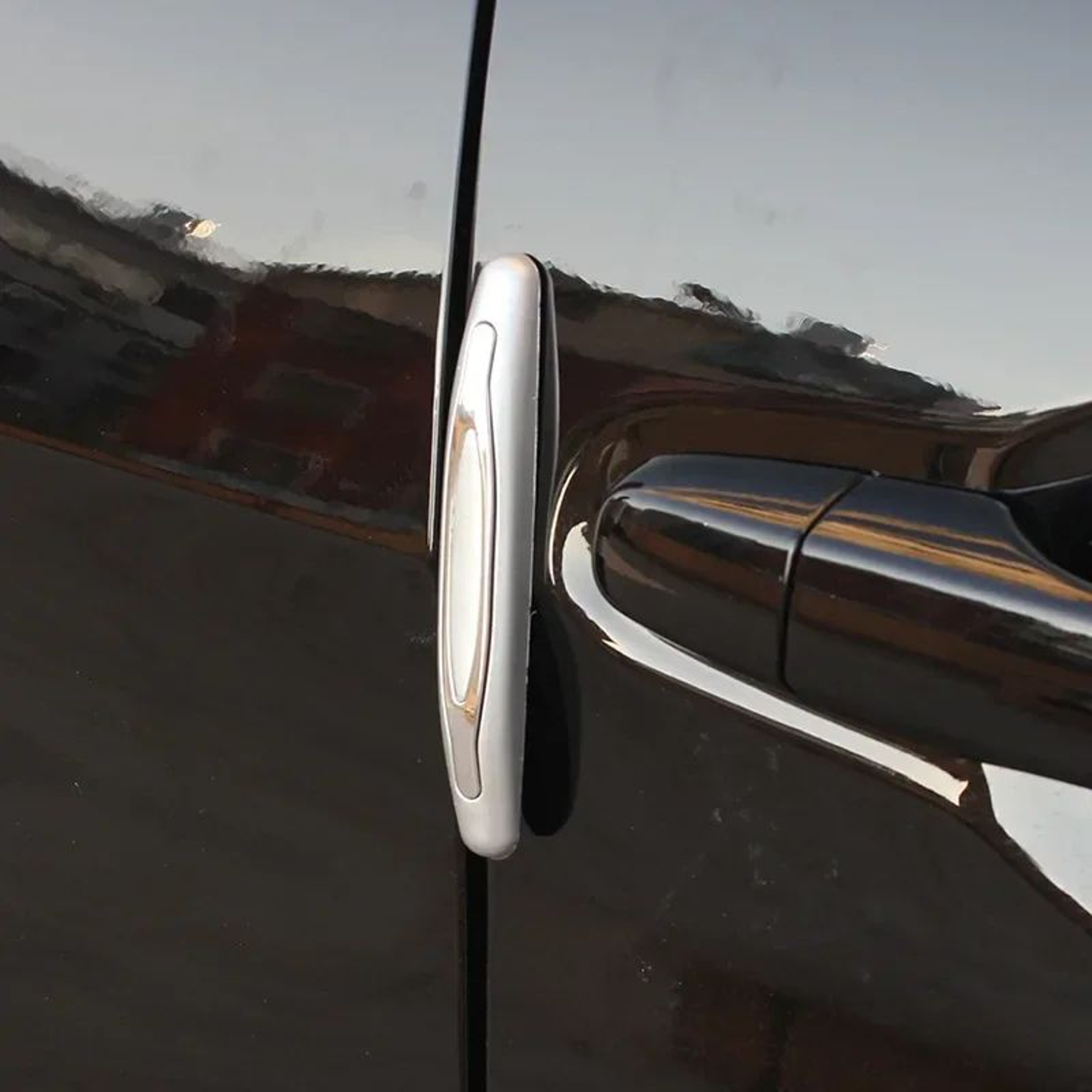 Universal 4Piece Car Door Edge Guard Set  Door Protector Strip For Scratch  Impact Protection 2
