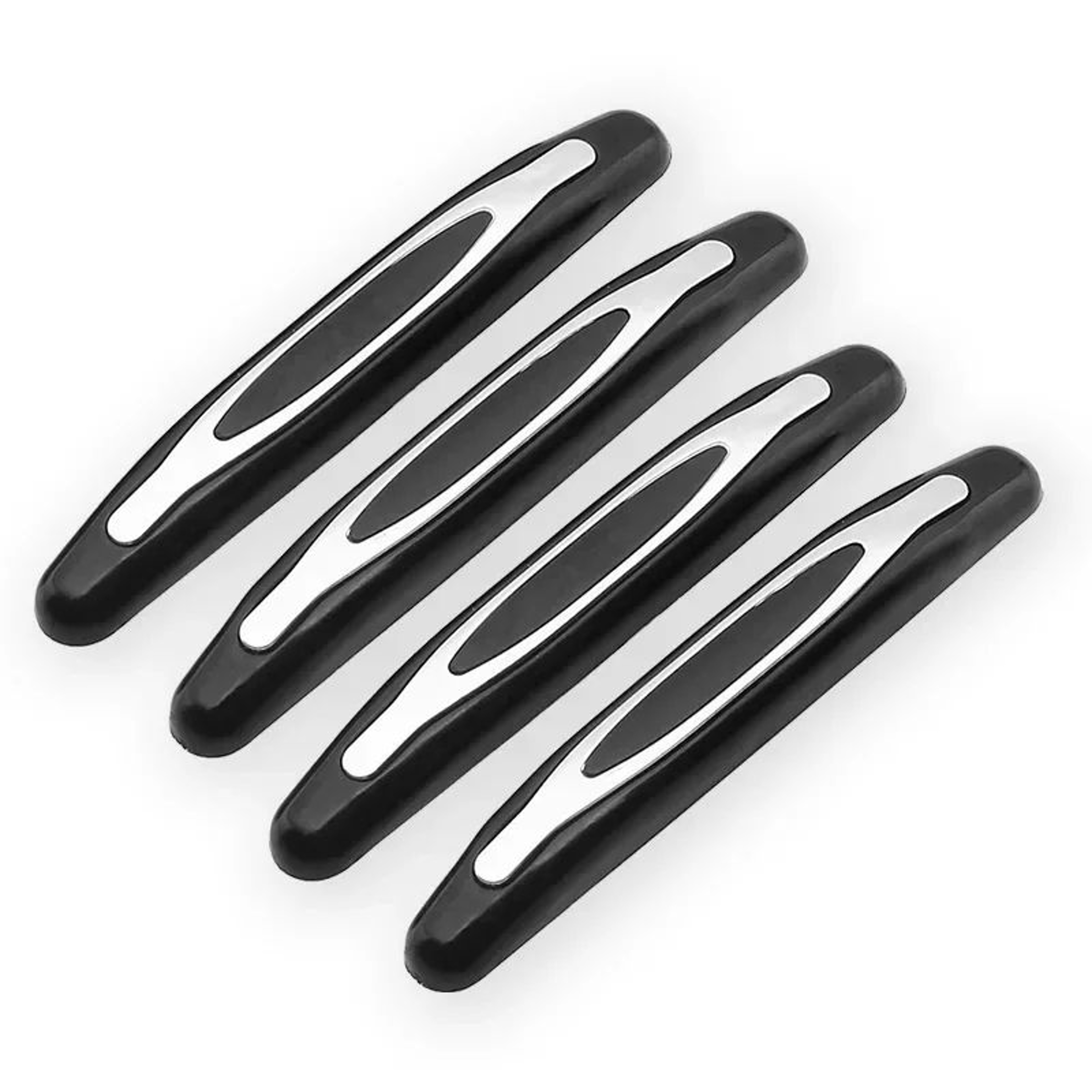Universal 4Piece Car Door Edge Guard Set  Door Protector Strip For Scratch  Impact Protection 4