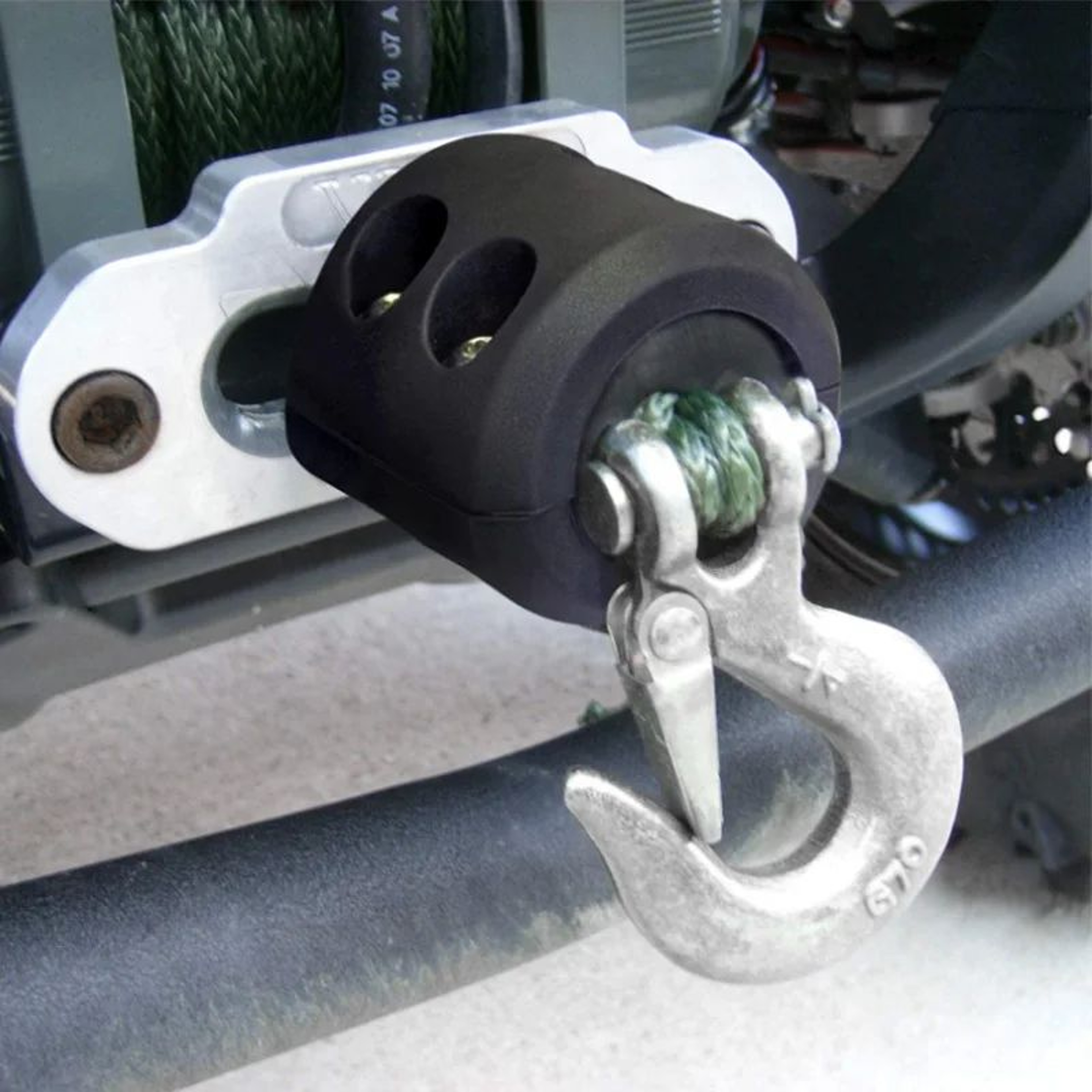 Rubber Winch Hook Stopper  Cable Protector For OffRoad Vehicles 4