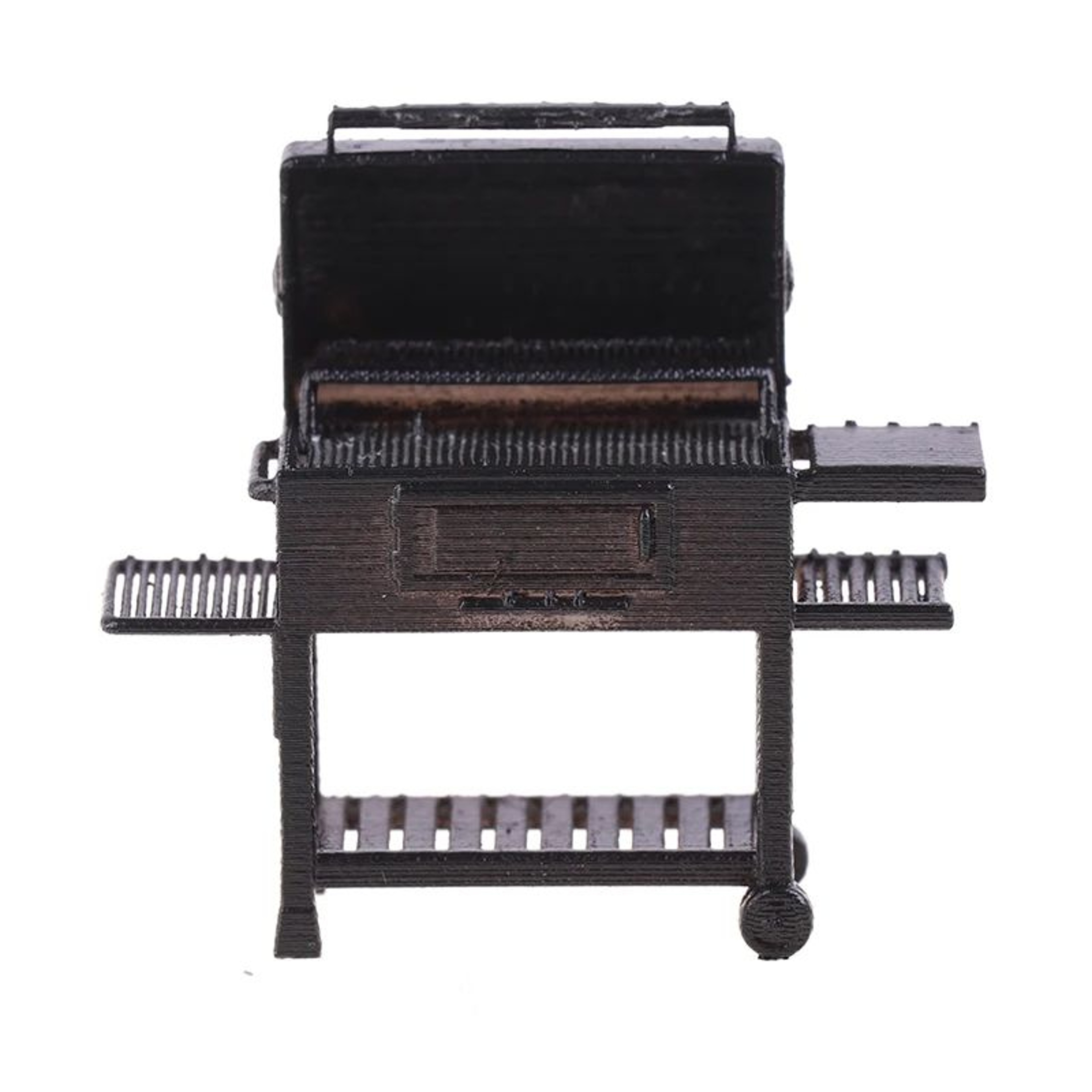 Miniature BBQ Grill Cart  Realistic Miniature BBQ Grill For Dollhouse Accessories  Diorama Scenes 4