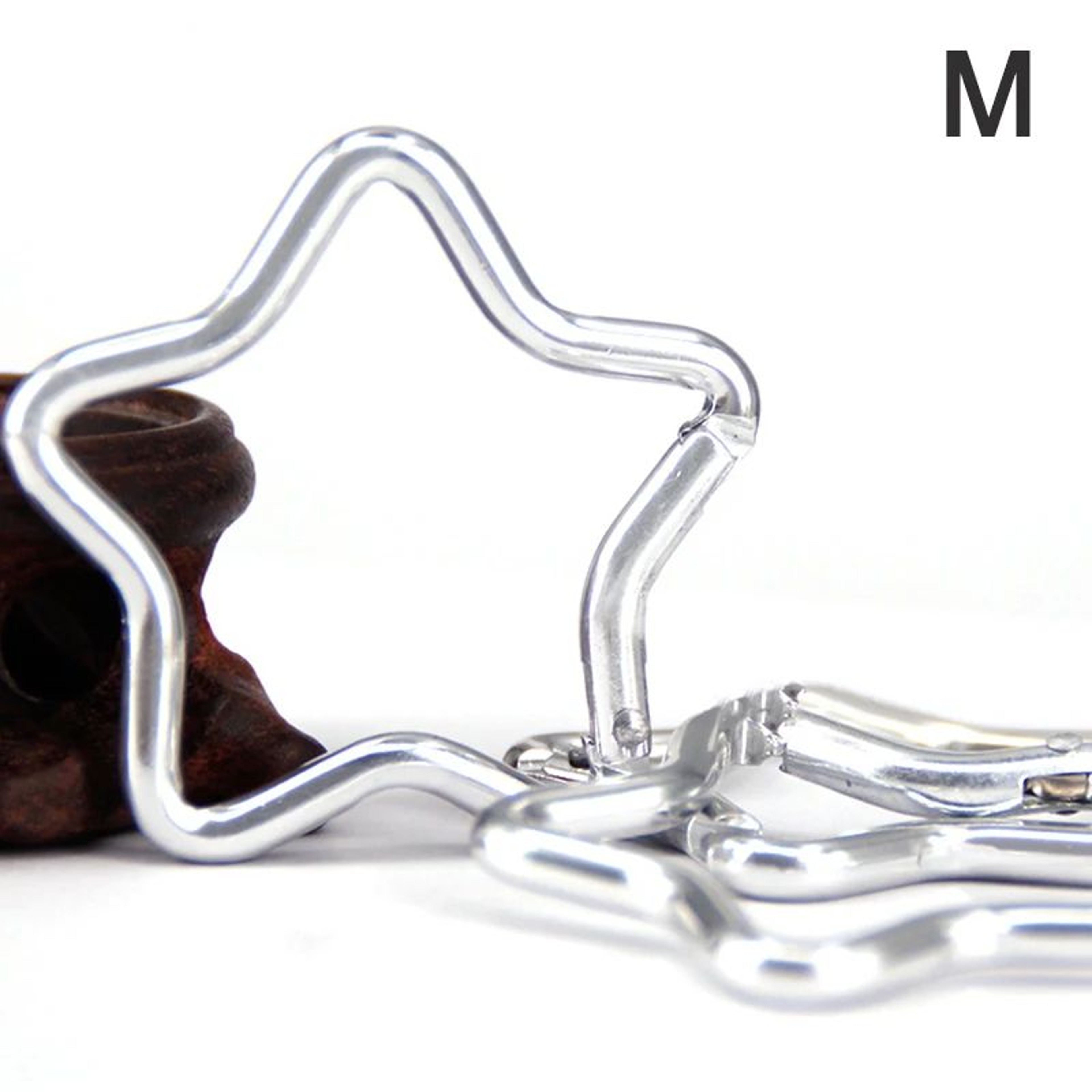 StarLock Aluminum Alloy Star Shaped Carabiner Clip For Backpack Keys  Outdoor Gear 18