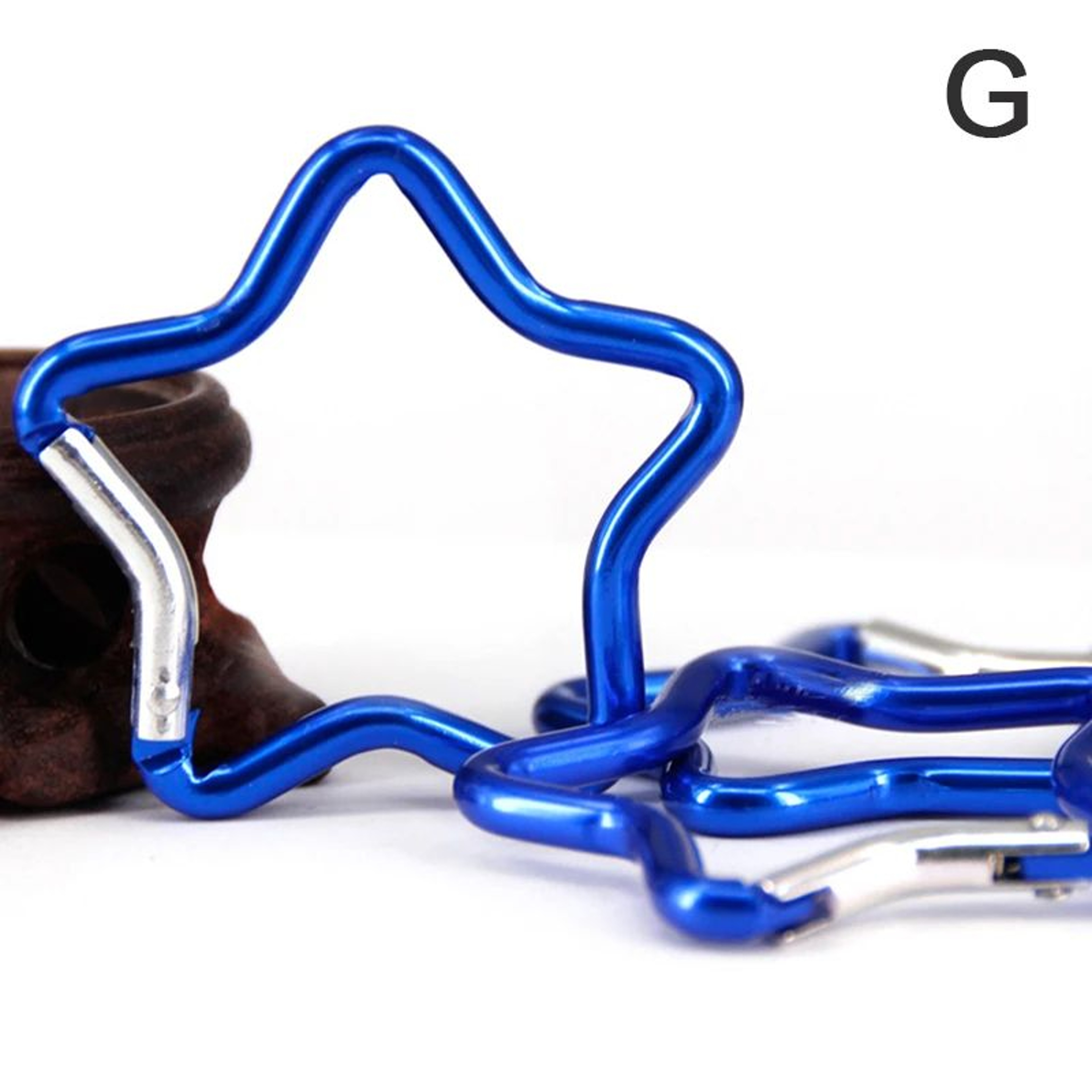 StarLock Aluminum Alloy Star Shaped Carabiner Clip For Backpack Keys  Outdoor Gear 12