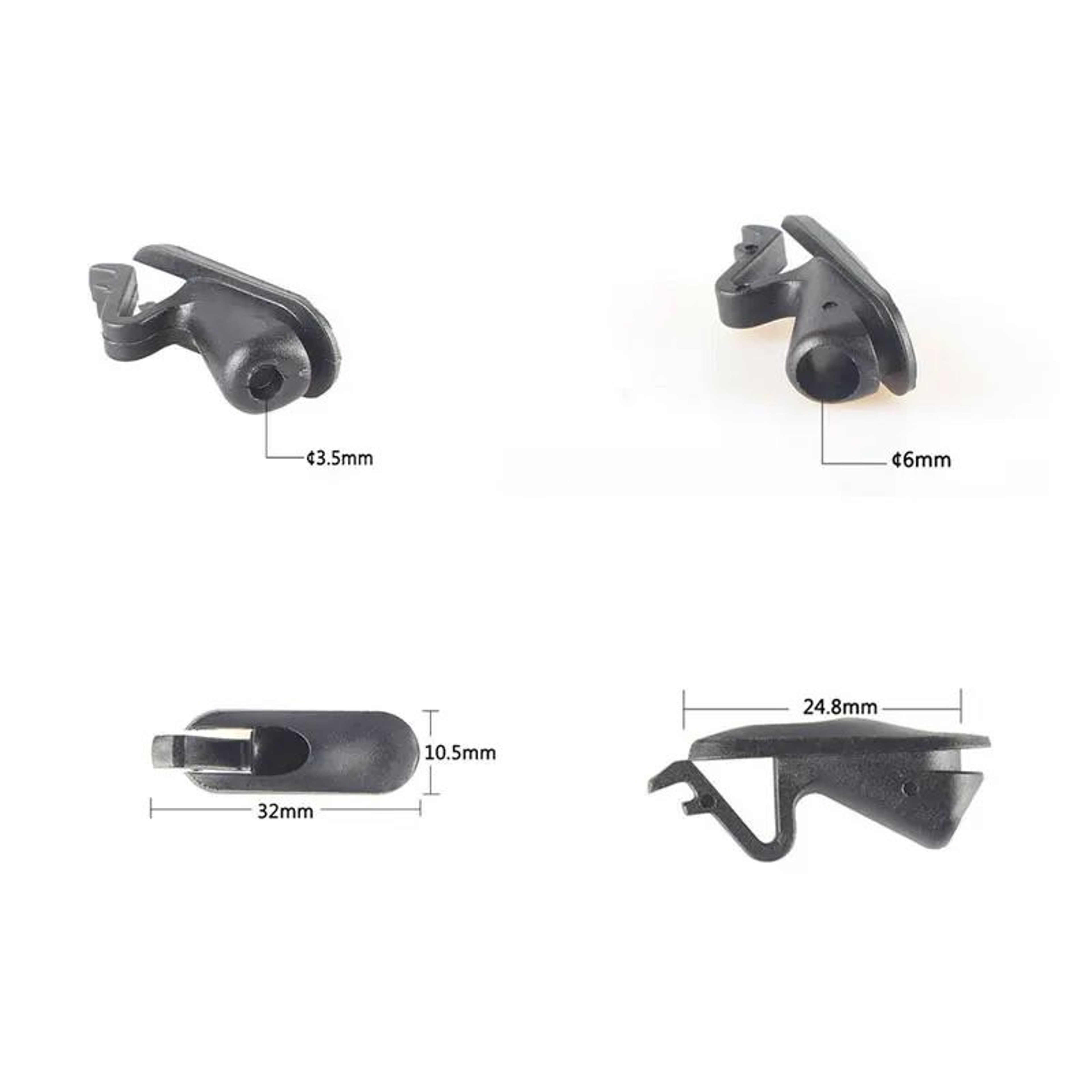 Internal Cable Routing Frame Plug Set 3PCS  Bike Cable Hole Plug For Derailleur  Brake Lines 5