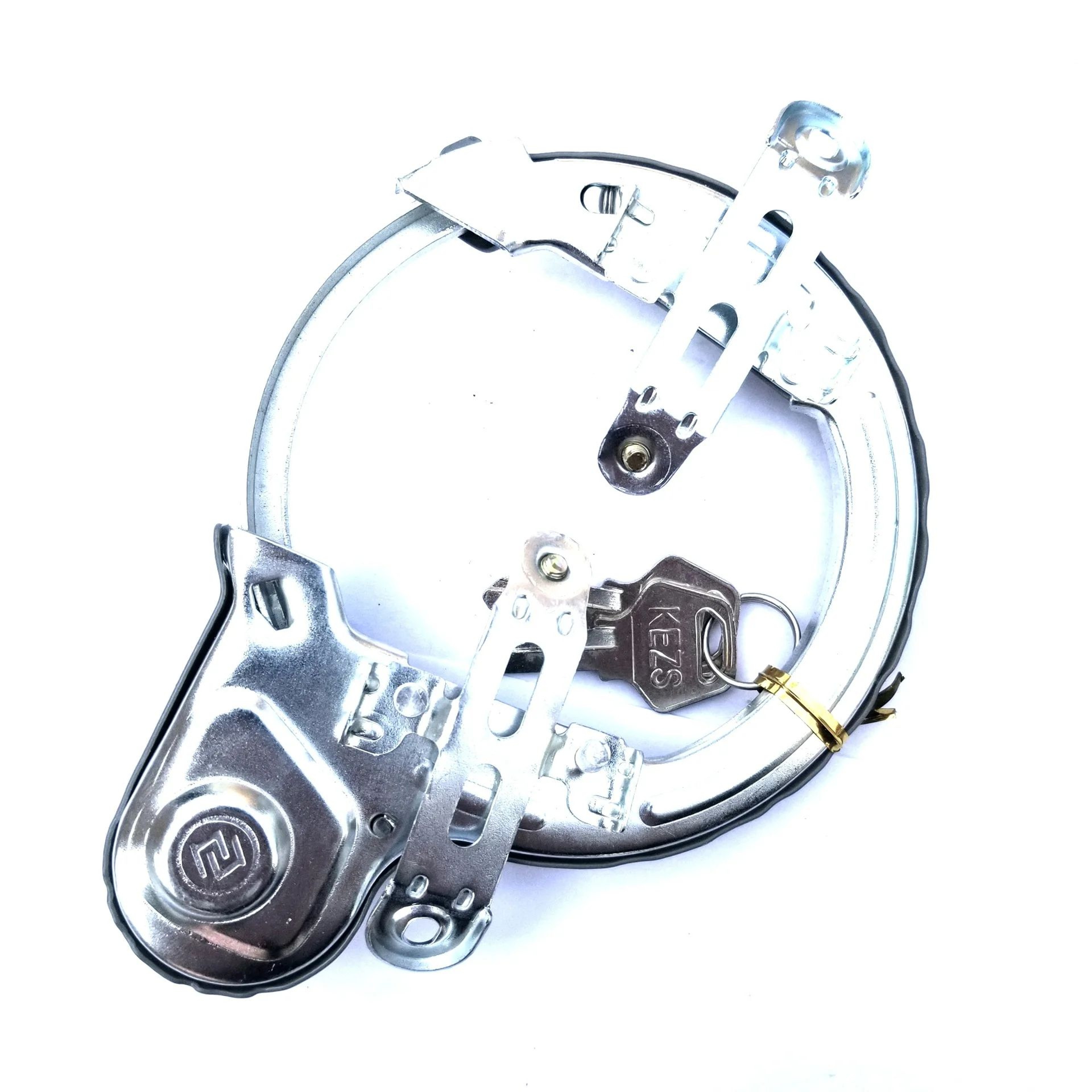 HeavyDuty Metal Horseshoe Bike Lock With Keys AntiTheft Bicycle Padlock For MTB  City Bikes 4