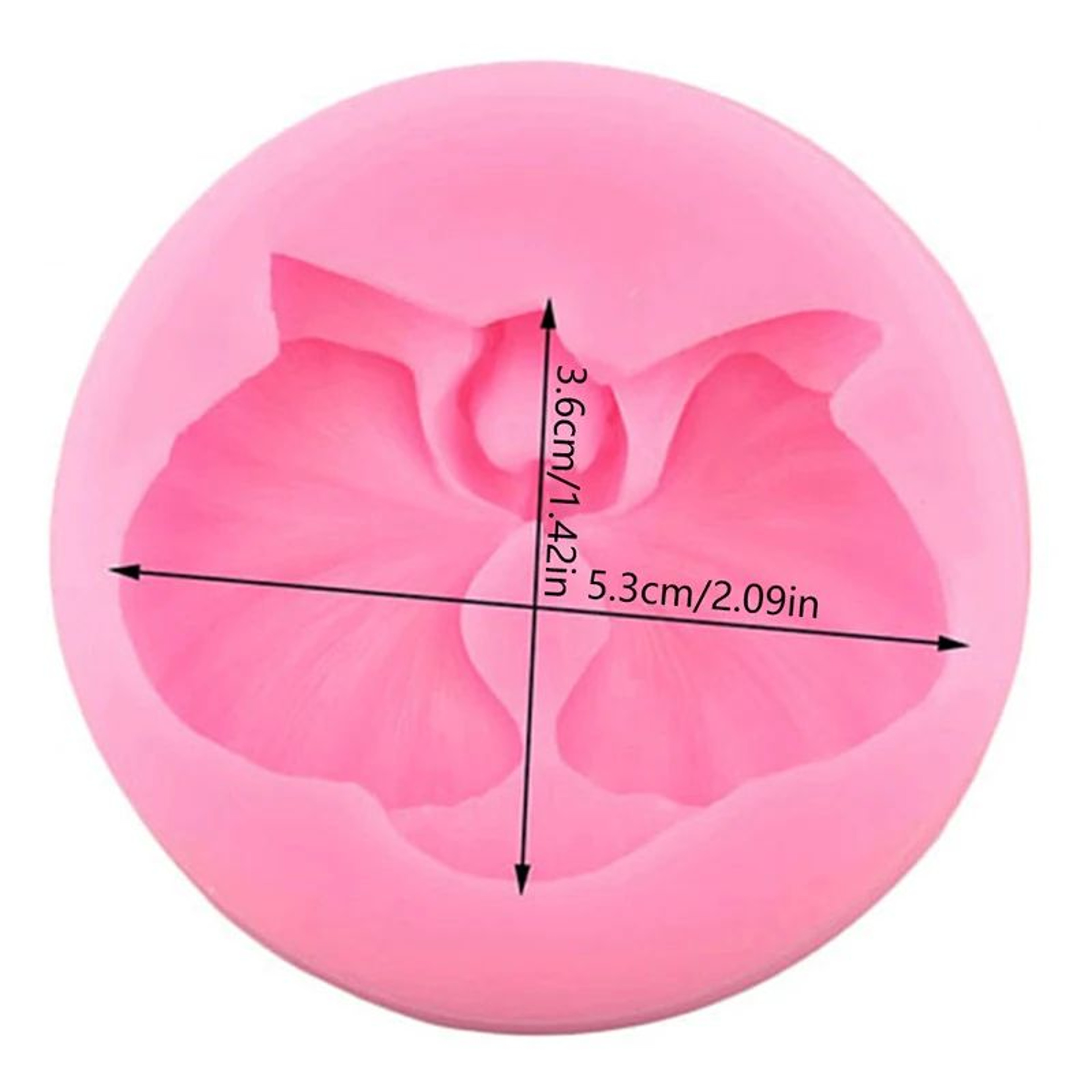 Orchid Flower Silicone Mold For Fondant Chocolate  Cake Decorating  Reusable FoodGrade DIY Craft Mo 5