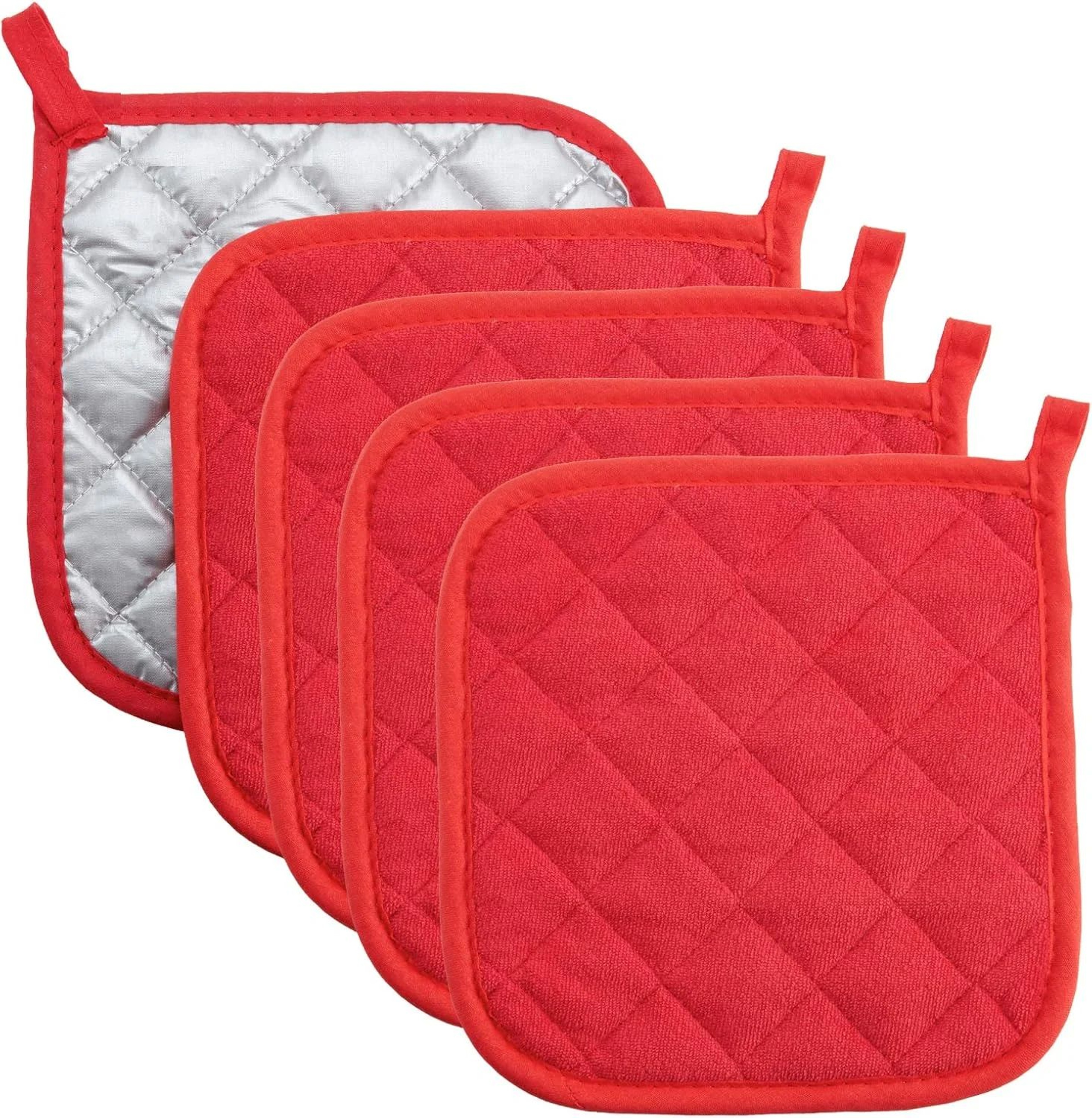Cotton Heat Resistant Pot Holder  Trivet Pad  Machine Washable Hot Pads For Cooking  Baking 10