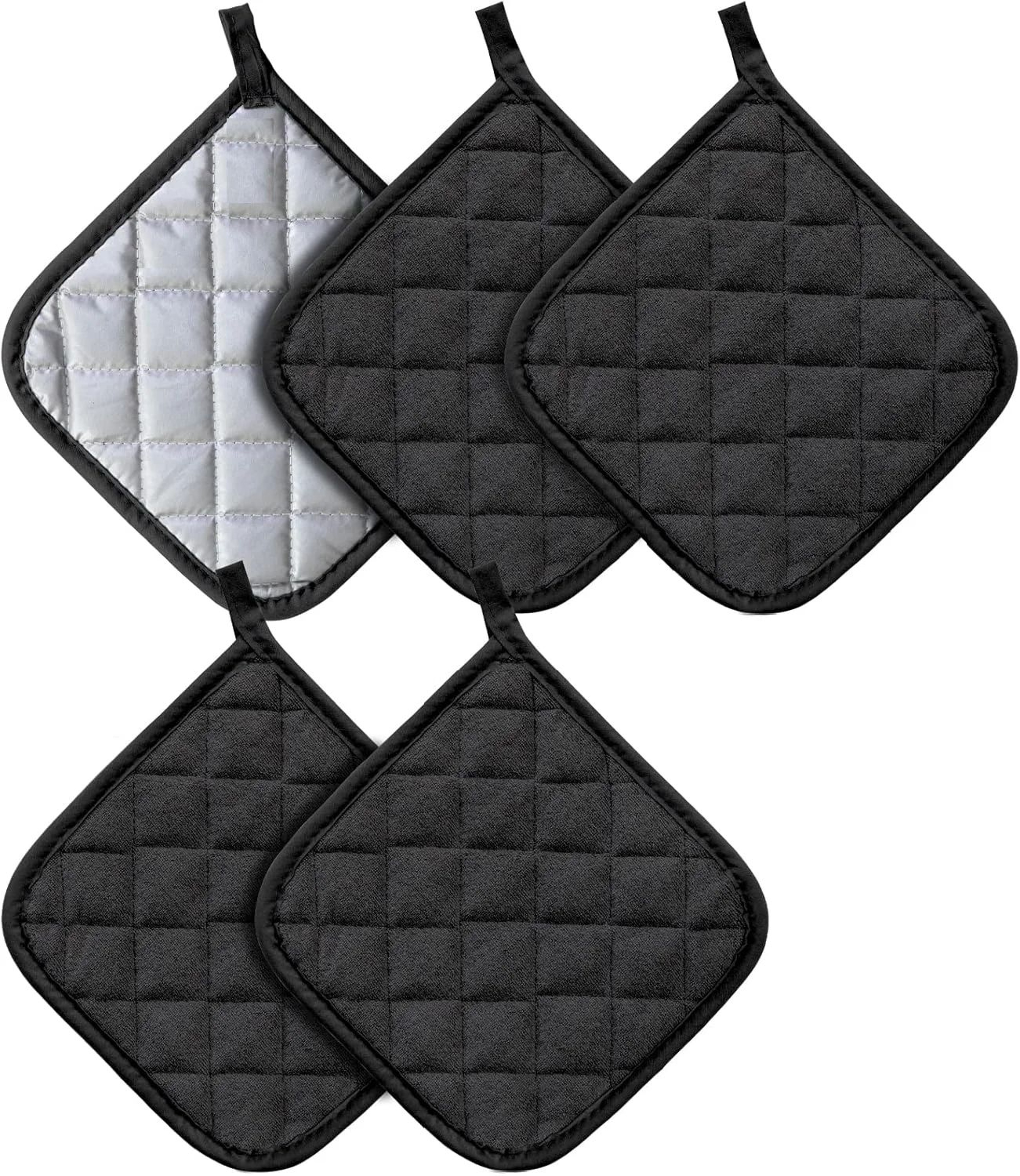 Cotton Heat Resistant Pot Holder  Trivet Pad  Machine Washable Hot Pads For Cooking  Baking 11