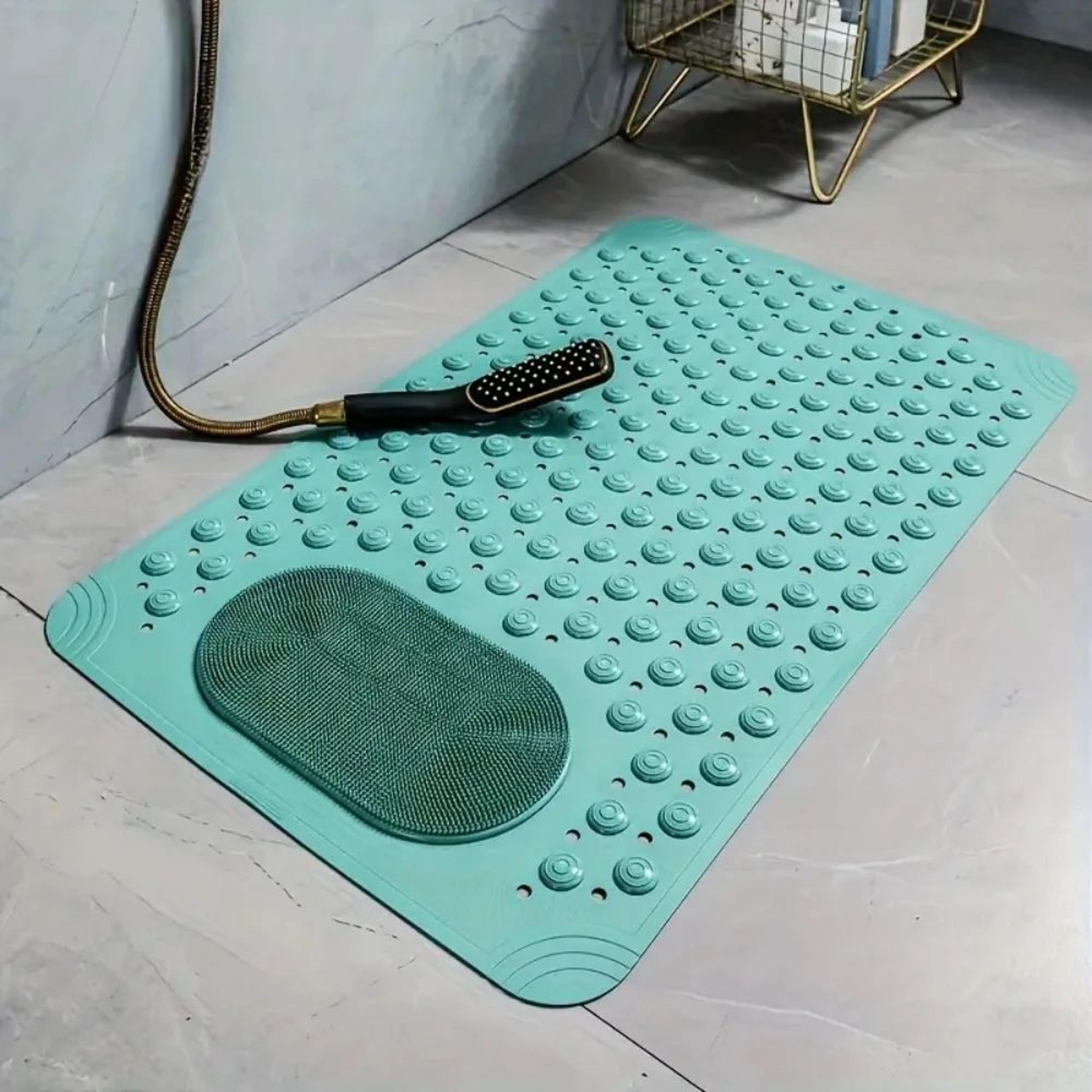 HotelQuality NonSlip Shower Mat 380MM X 690MM With Strong Suction Cups  Luxury AntiSlip Bathroom Sa 8