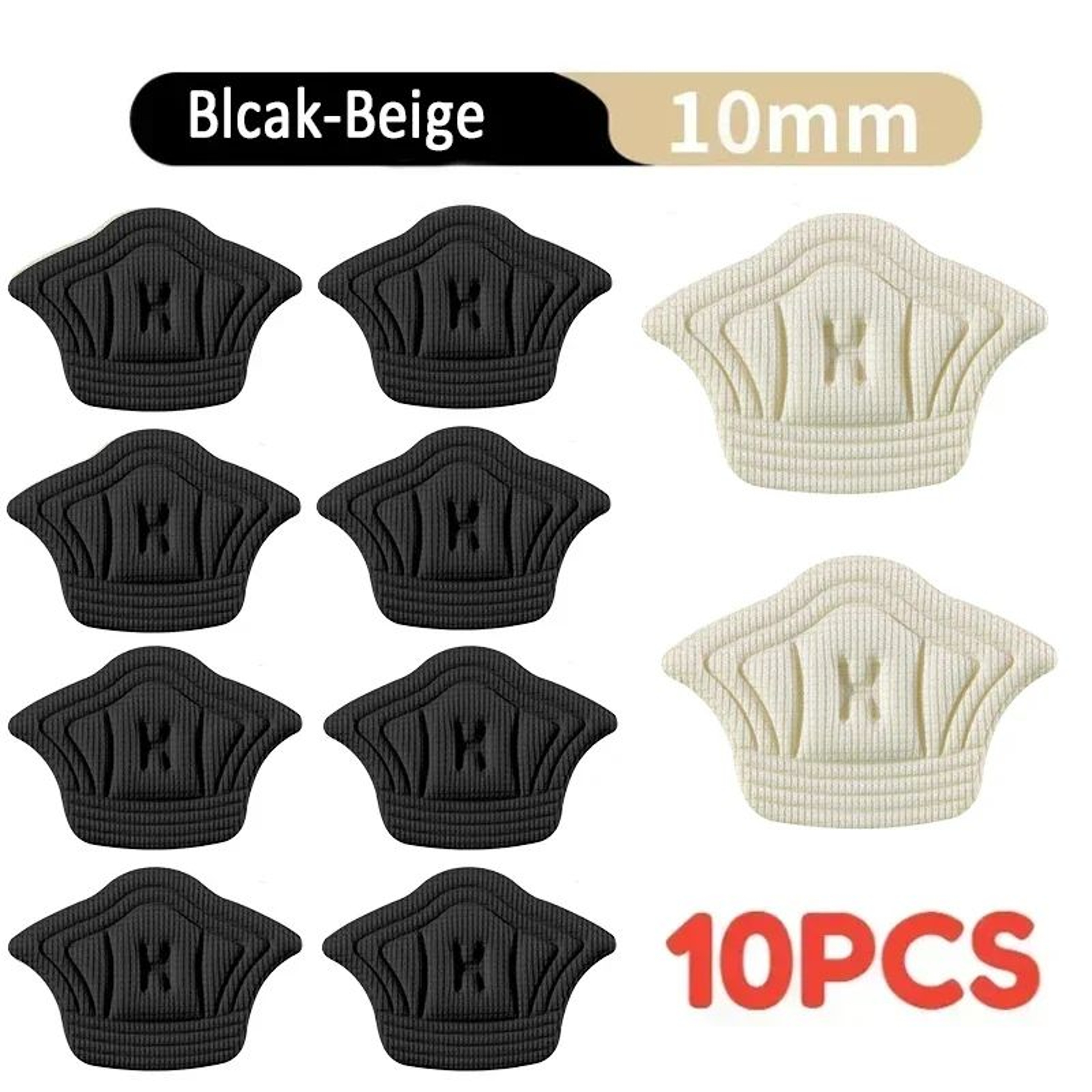 Adjustable Heel Pads For Shoes Cushioned Shoe Heel Grips 5Pair Set 11