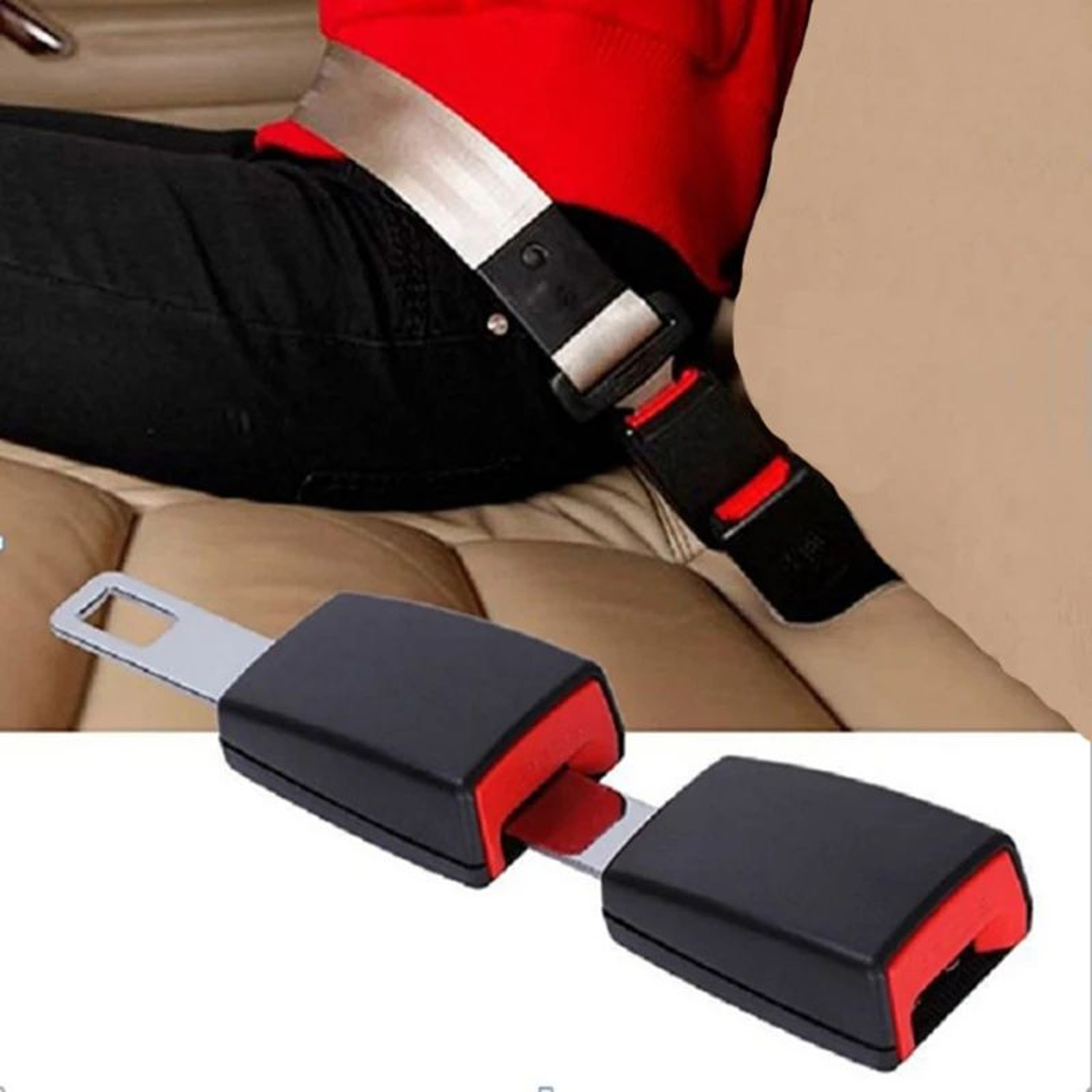 Universal Seat Belt Extender Buckle Plug Straight Insert  Quickfit Seat Belt Buckle Extender For A  5