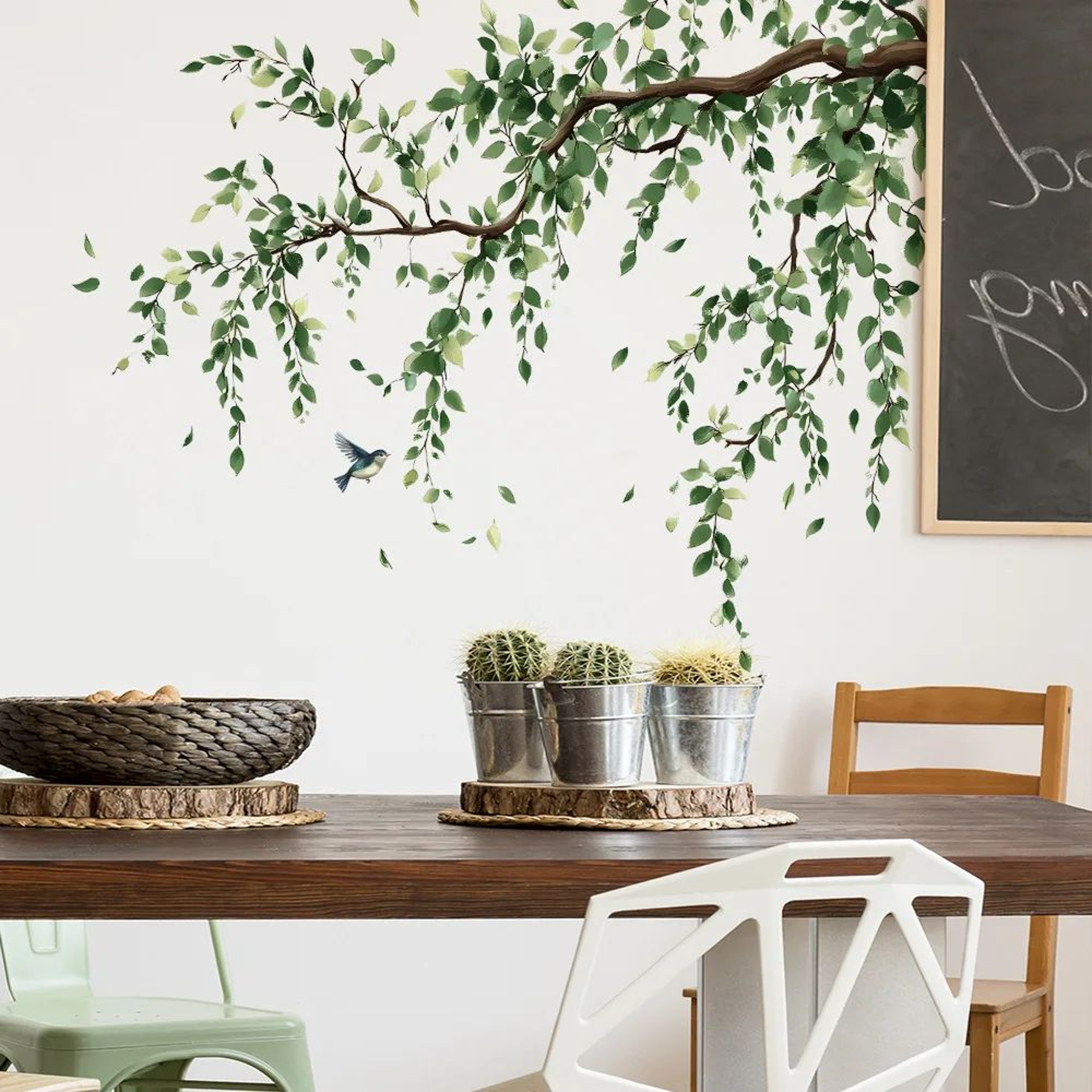 NatureScape Tree Wall Decor  Removable Wall Decals For Living Room  Bedroom  Large Removable Wall S 2
