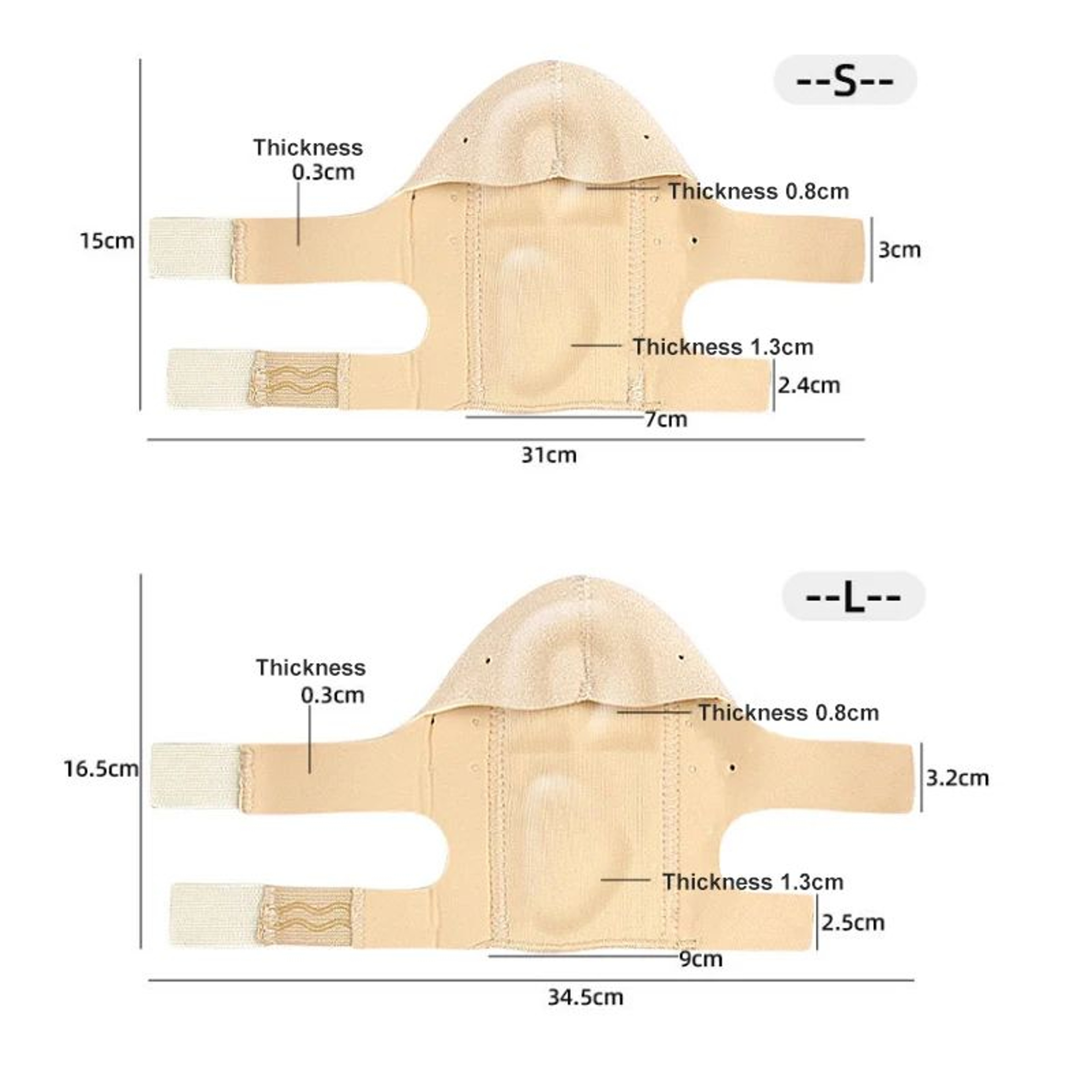 Plantar Relief ShockAbsorbing Heel Support Inserts  Adjustable Plantar Fasciitis Relief Cushion Pad 5