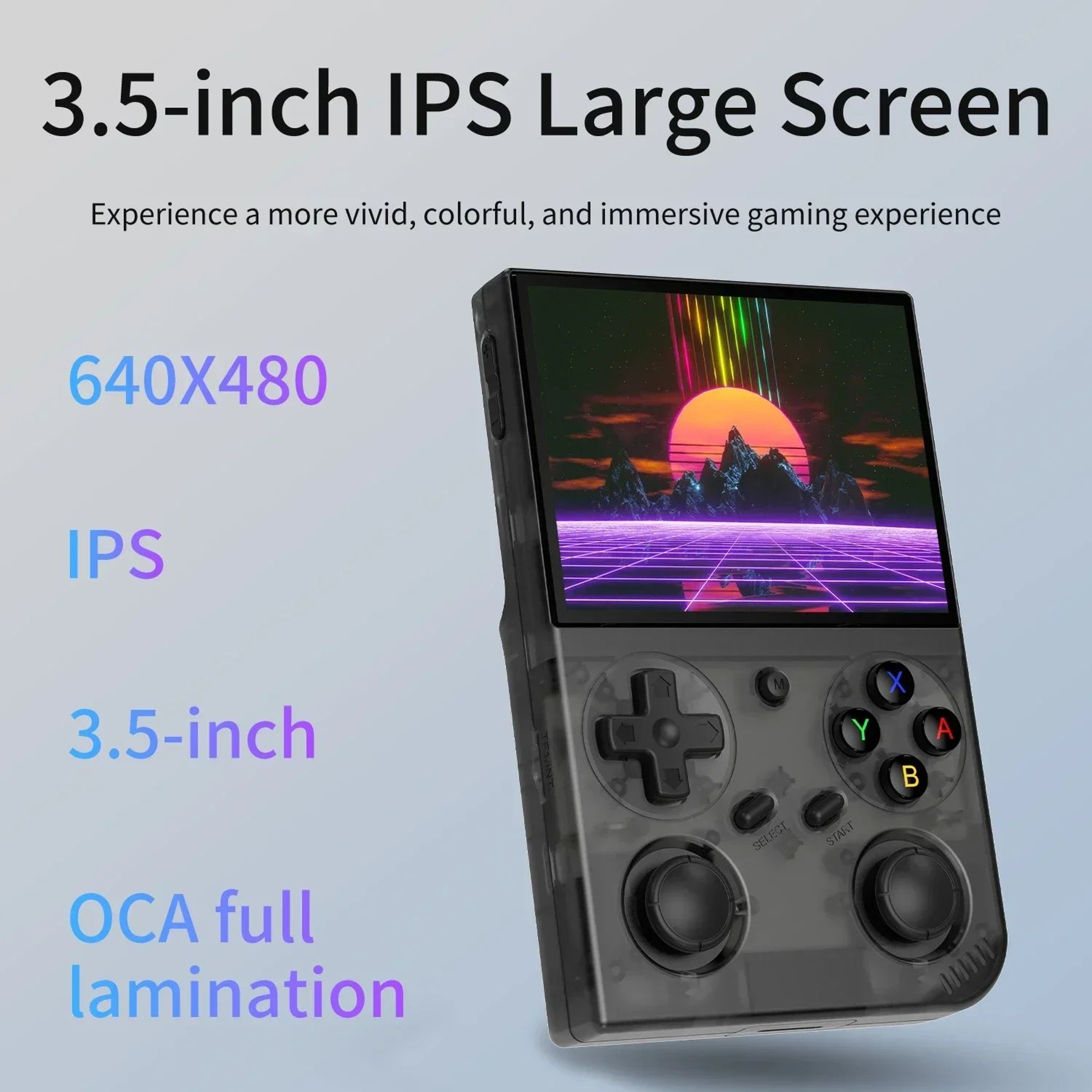 BATLEXP G350 Retro Handheld Retro Game Console With 35 IPS Screen Portable Gaming Console 3