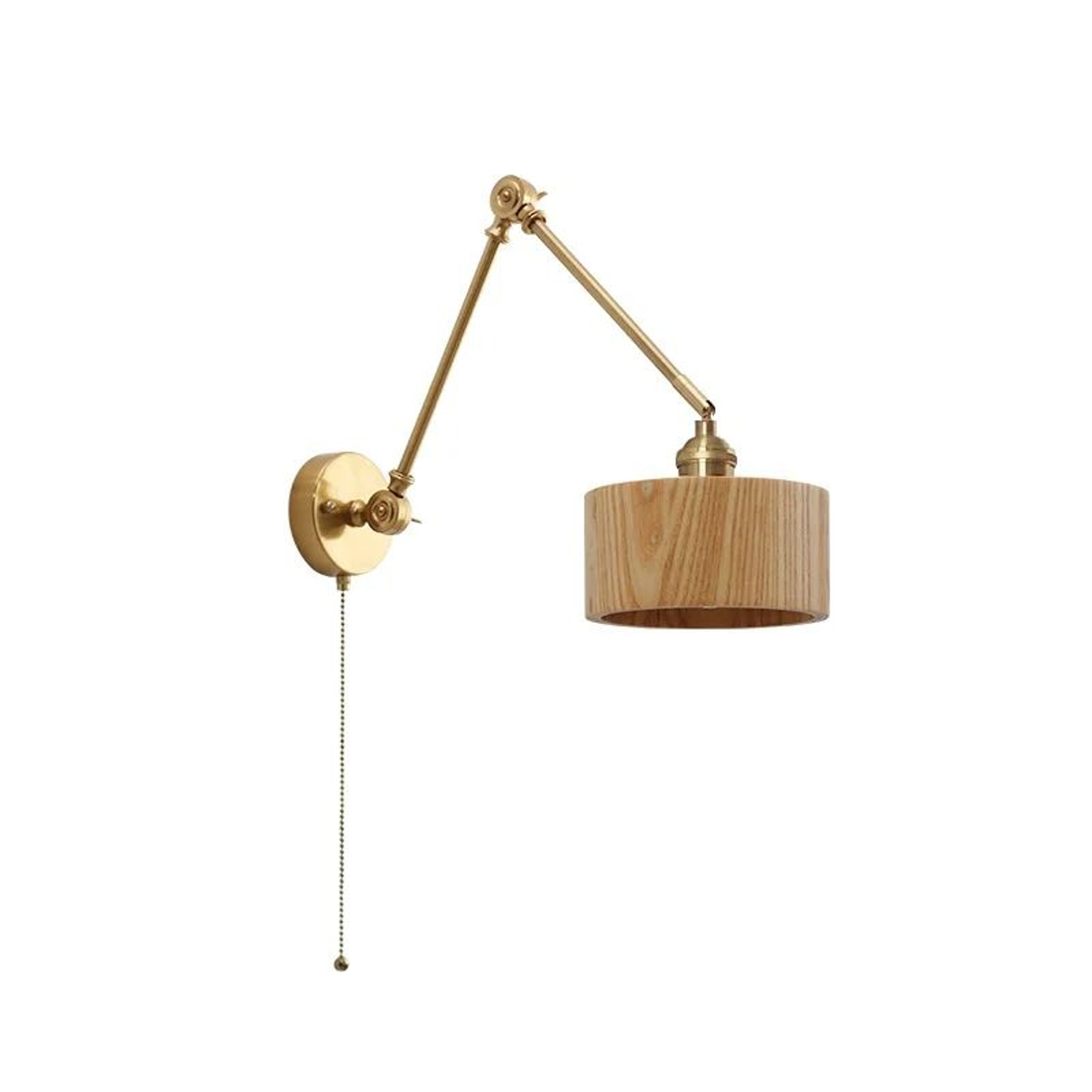 IWHD Nordic Ceramic LED Wall Lamp  Modern Pull Chain LED Wall Sconce 4W Max 100W For Bedroom  Bathr 16