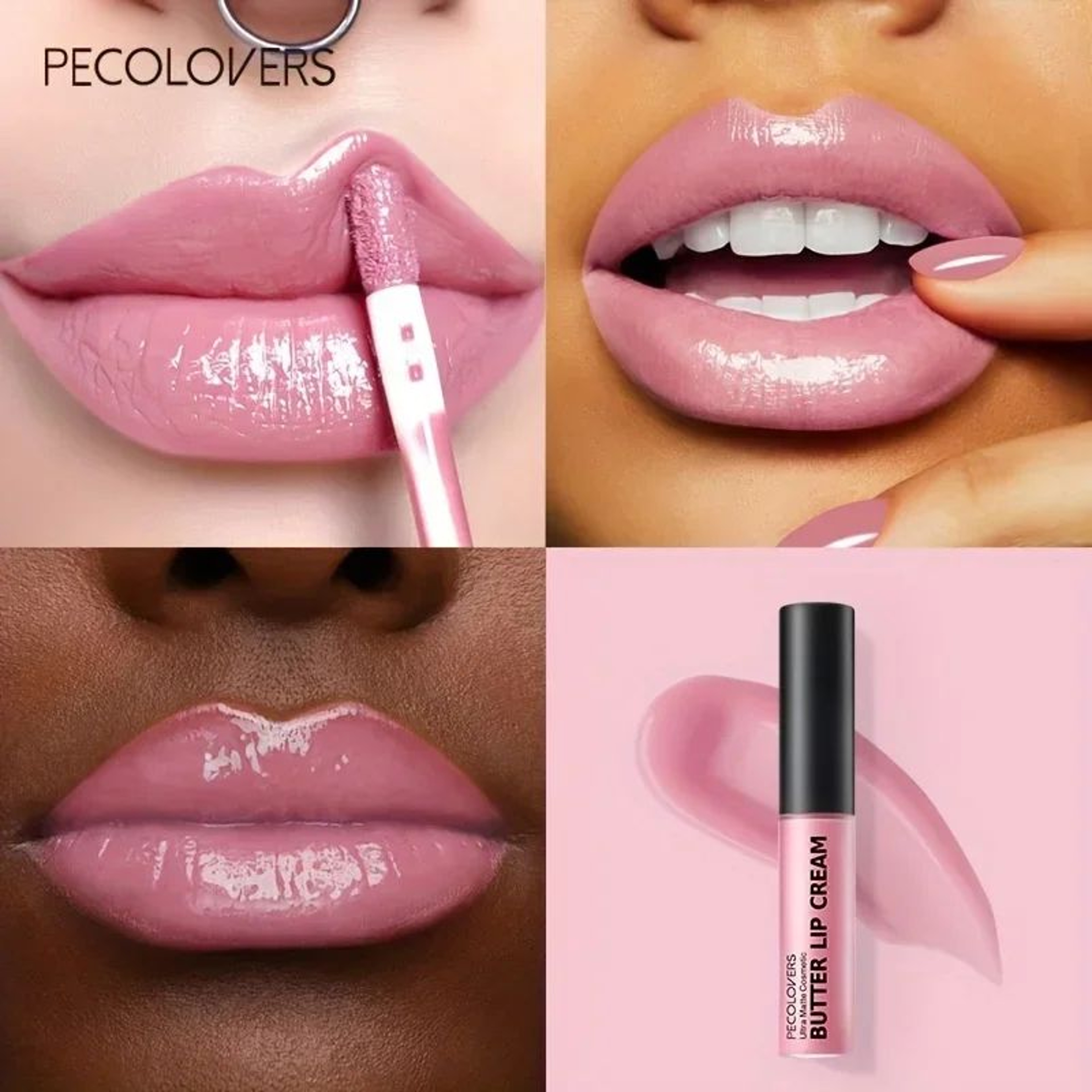 HydraGlow Butter Nude Lip Gloss  LongLasting Hydrating NonSticky Lip Makeup 3