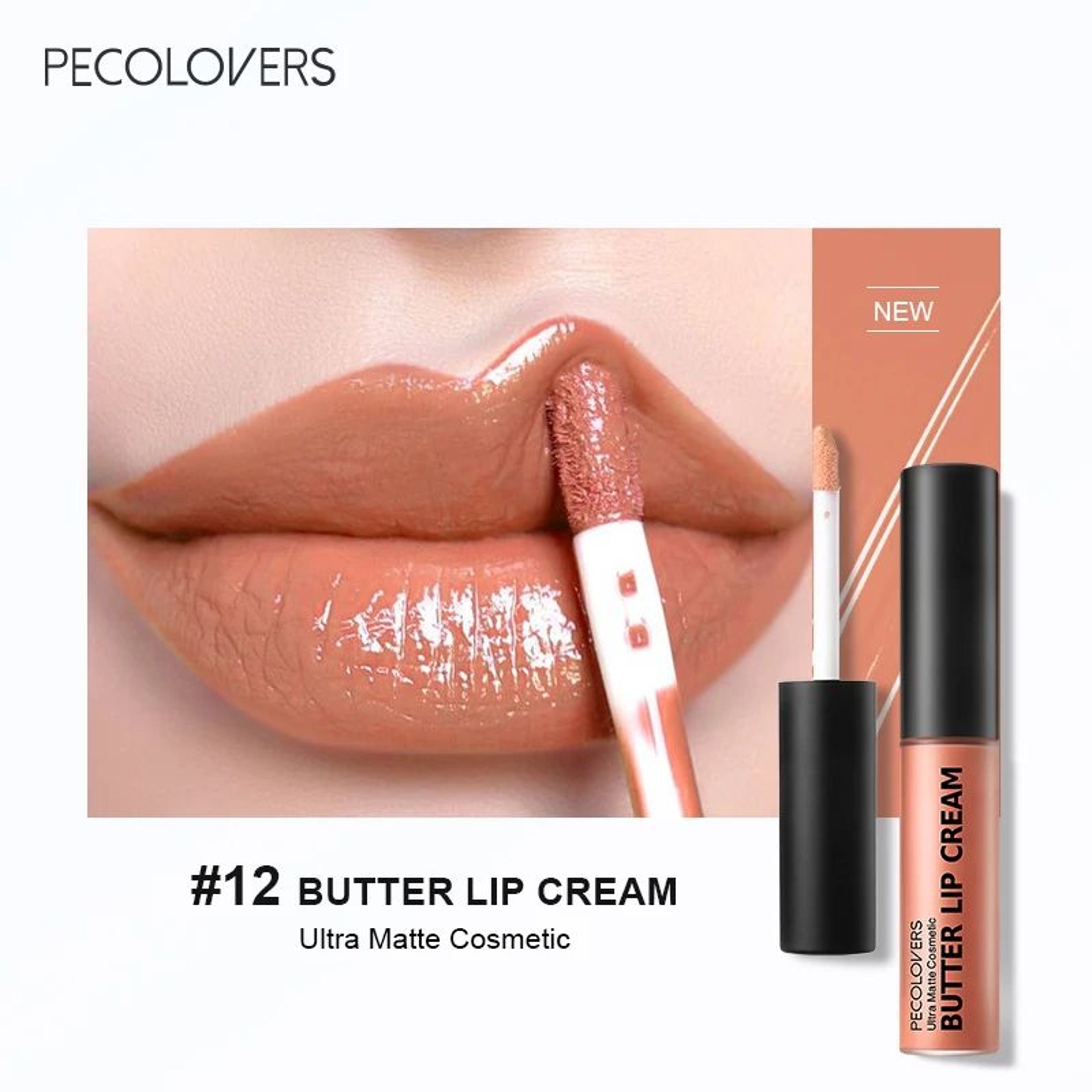 HydraGlow Butter Nude Lip Gloss  LongLasting Hydrating NonSticky Lip Makeup 17