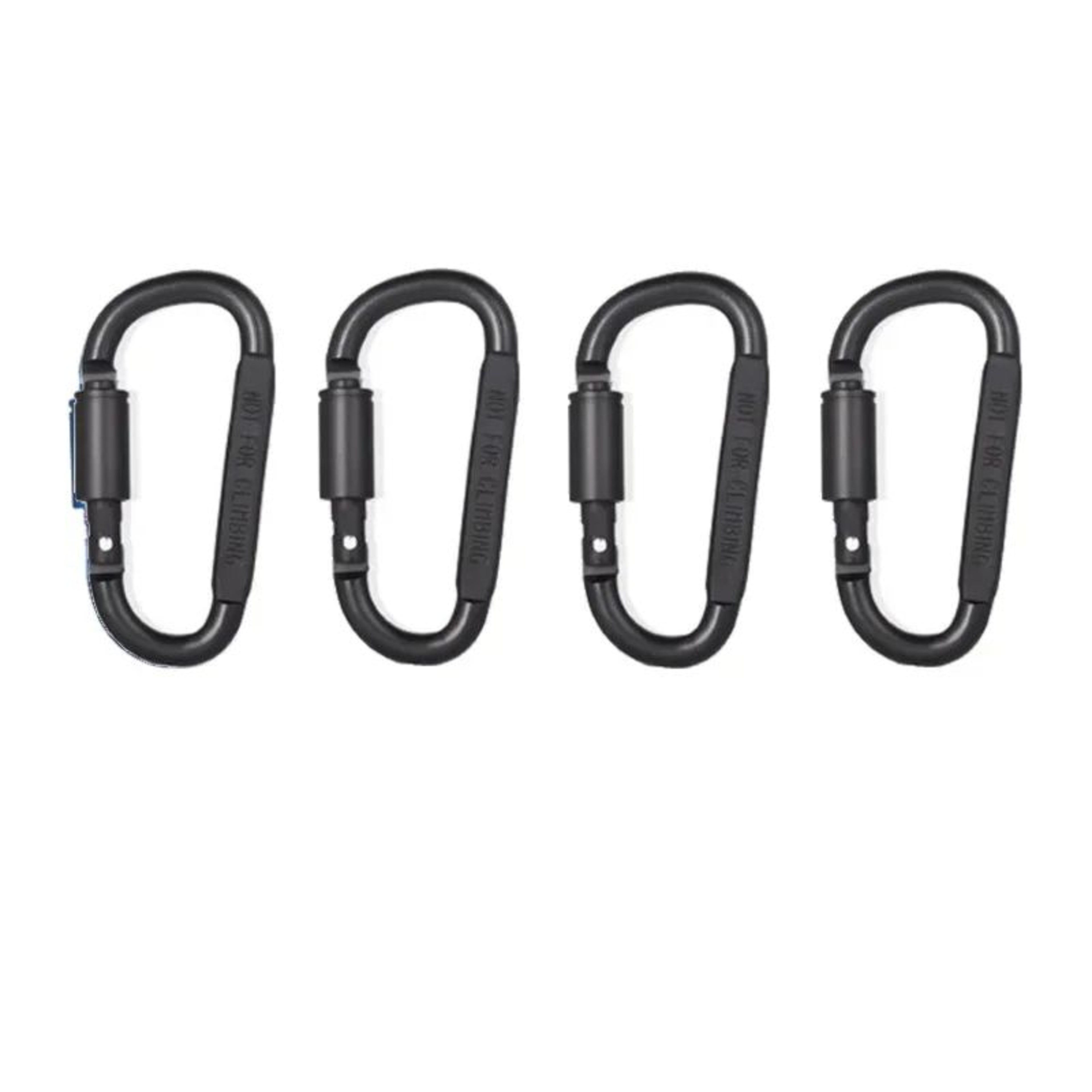 Aluminum Keychain Carabiner Clip Set For EDC Camping  Everyday Carry 46 PCS 7