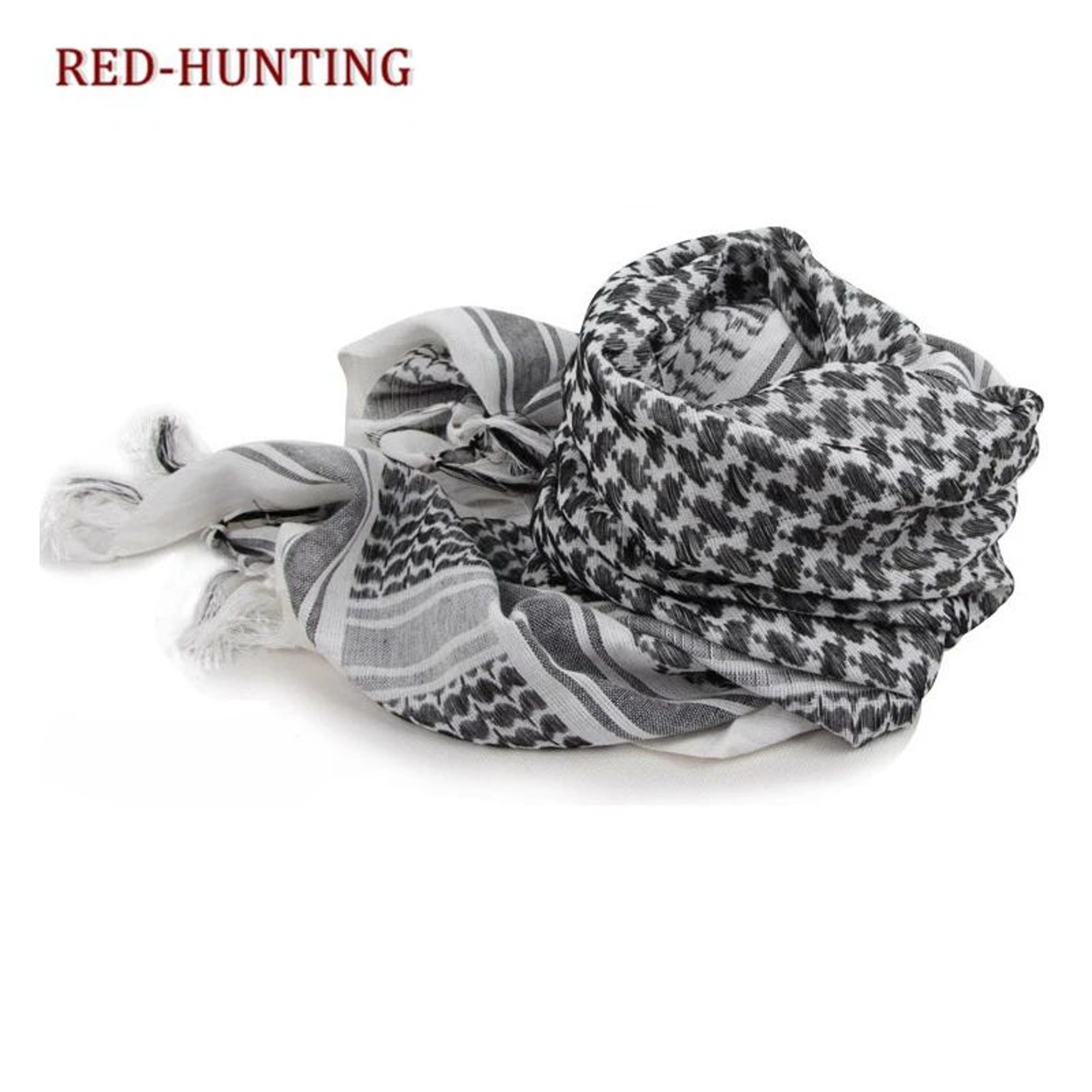 Tactical Shemagh Scarf  Premium Desert Keffiyeh Head  Neck Wrap For Outdoor Military  HuntingTactic 5