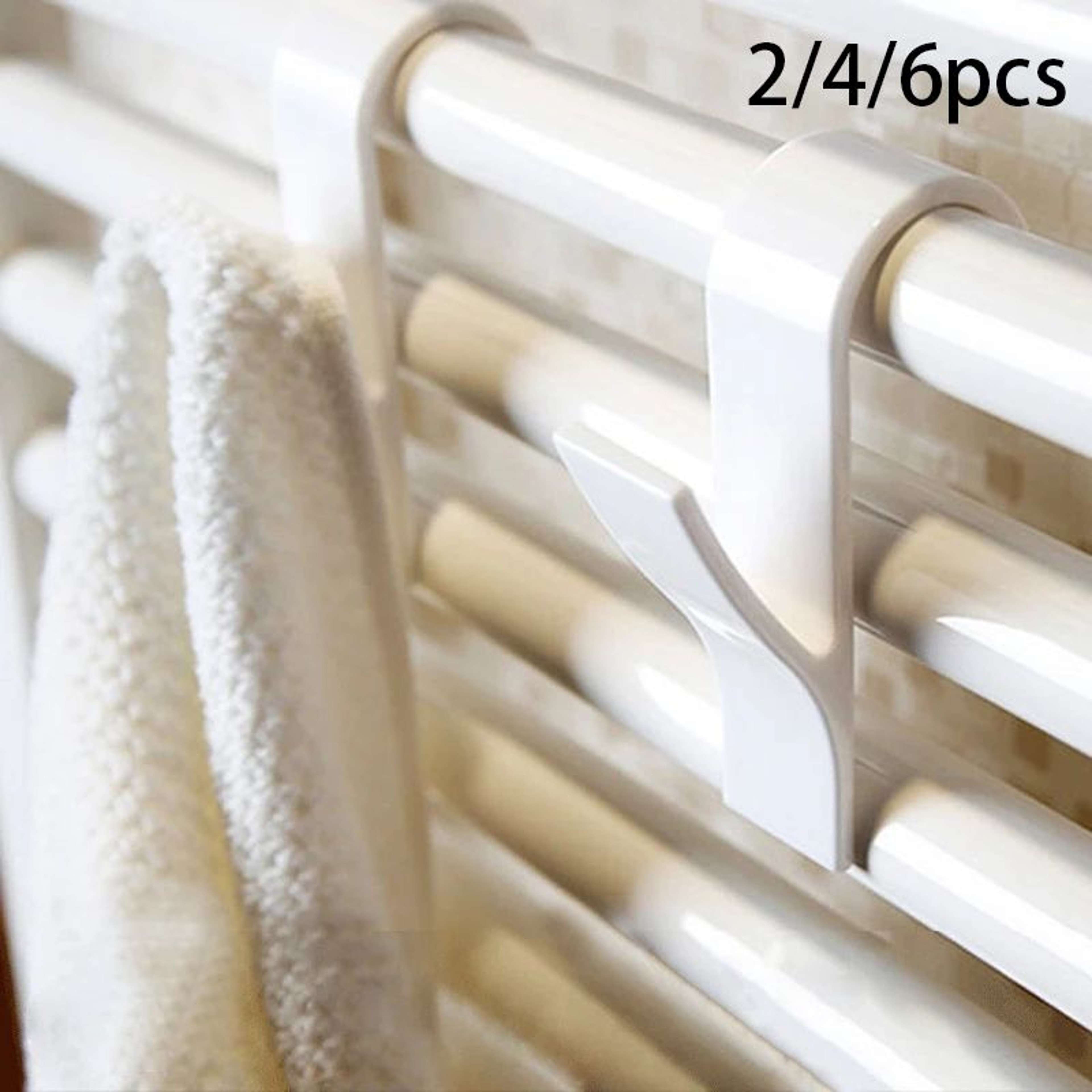 Heated Towel Rail Hooks Set 26pcs MultiPurpose Radiator Towel Hooks For Towels Coats  Scarves 3