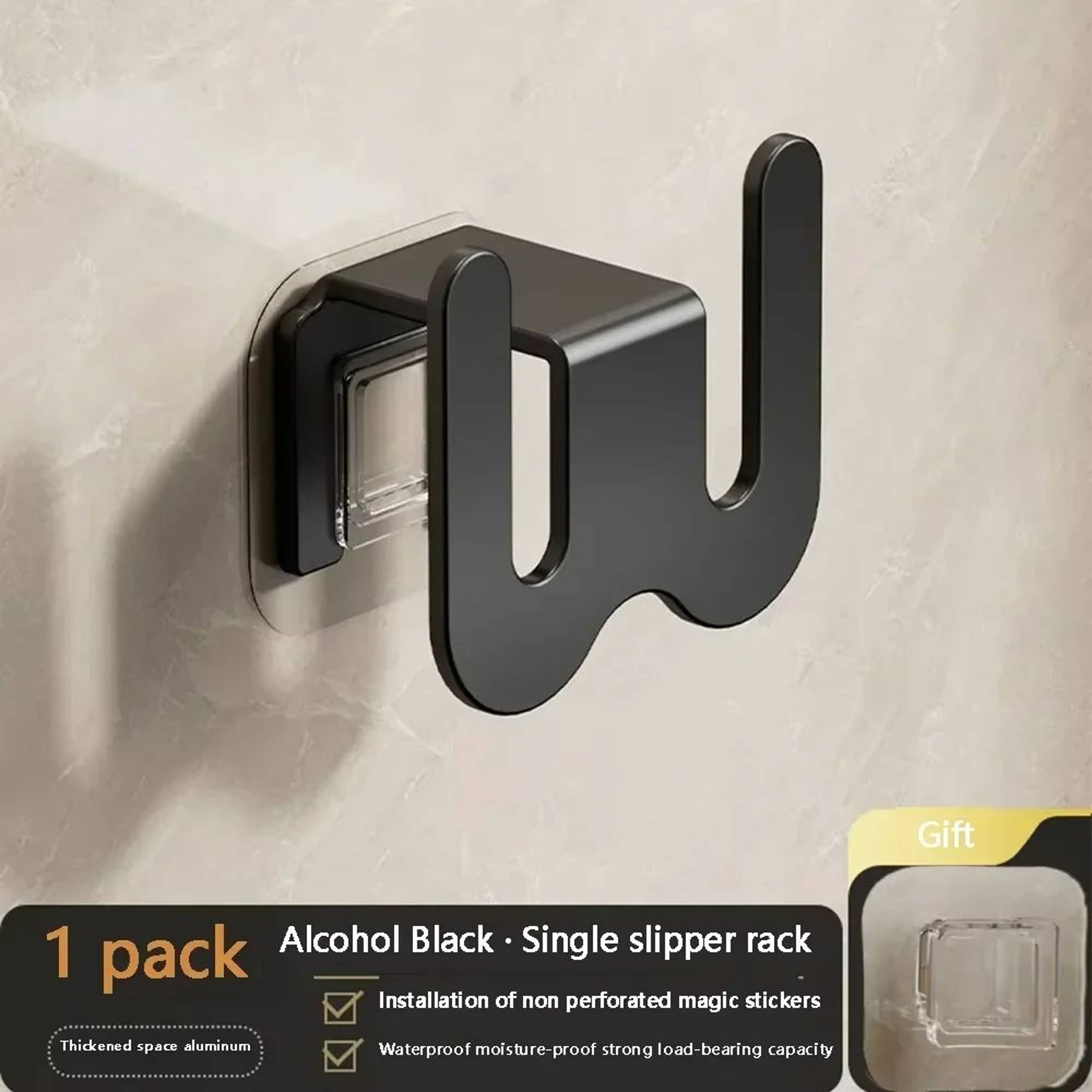 Wall Mounted Shoe Storage Rack With Drainage  SpaceSaving Bathroom Slipper Holder 7