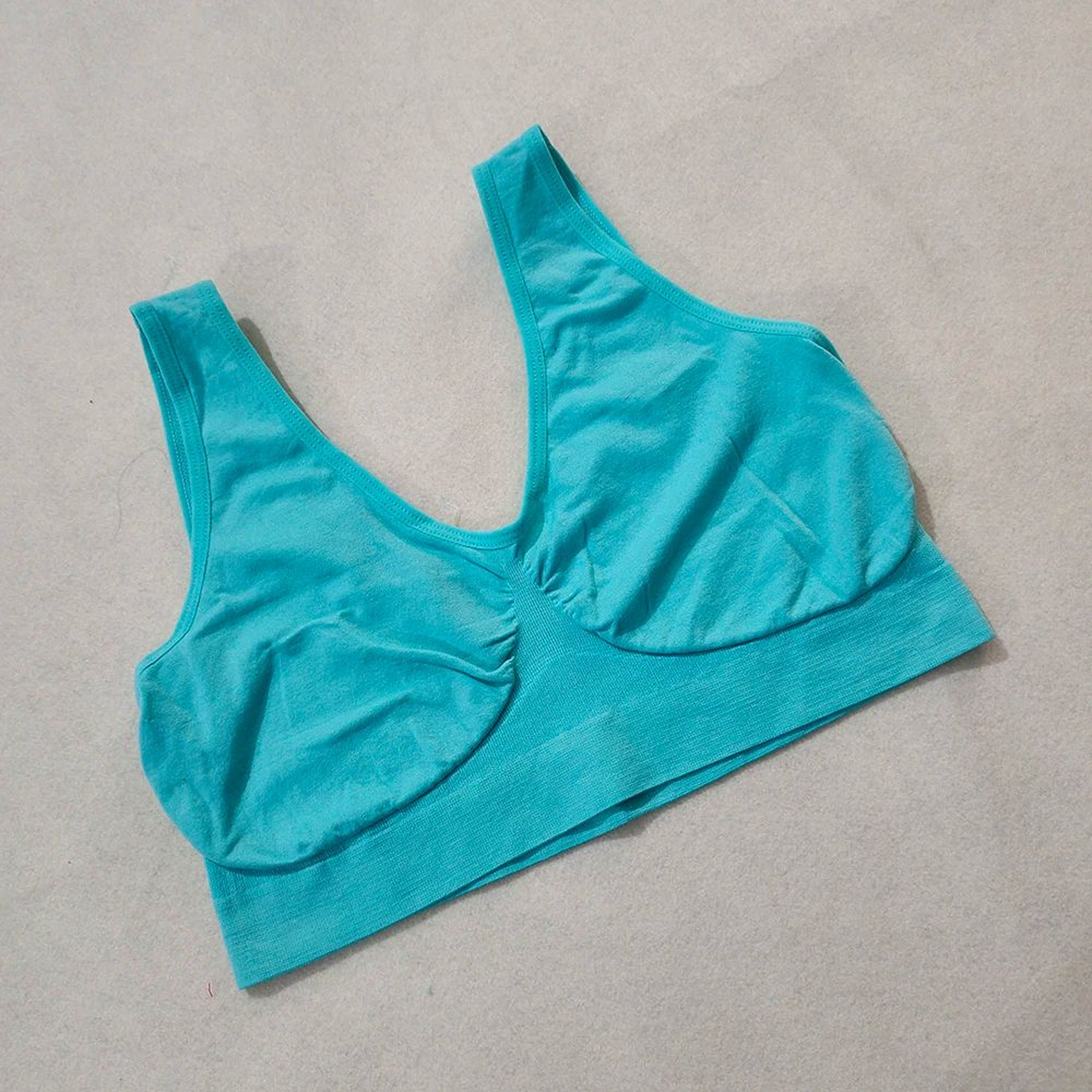 CloudSoft Wireless Sports Bra  Padless Sports Bra For Sleep  Yoga Plus Size 7