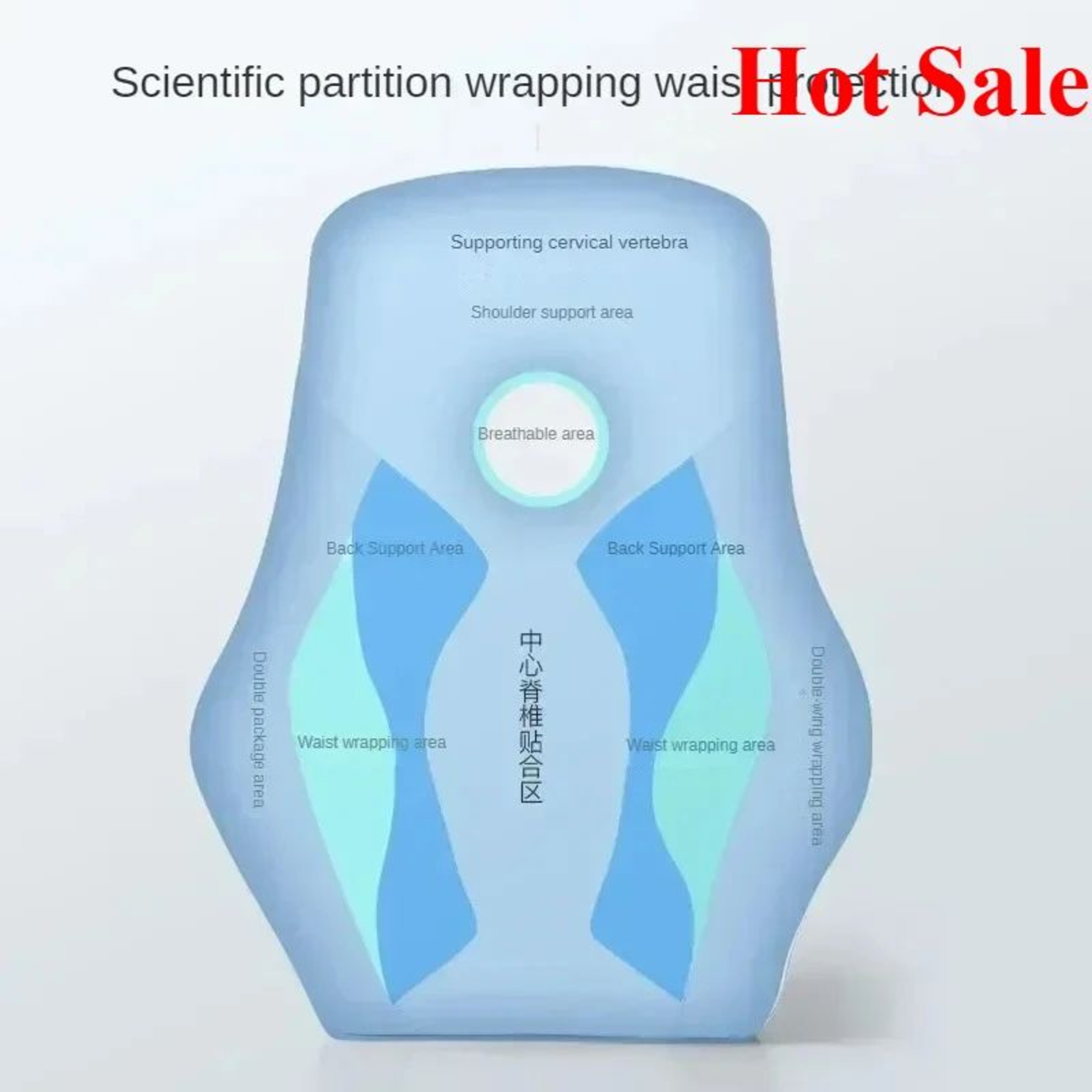 ErgoRelief Pro Lumbar Support Cushion For Office Chair  Car Seat 5