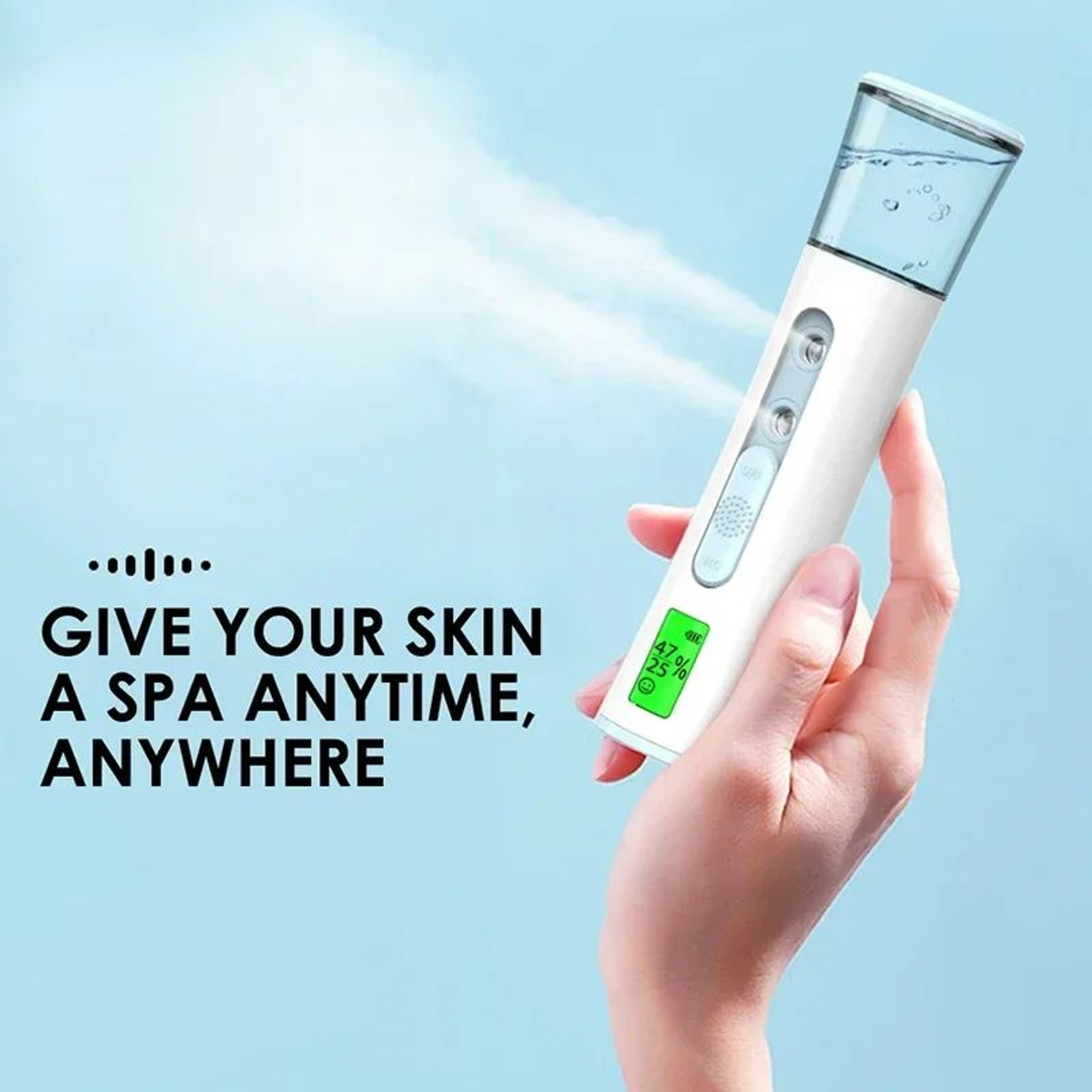 NanoMist Pro Facial Steamer  USB Portable Nano Facial Steamer For Deep Hydration  Lash Care 1