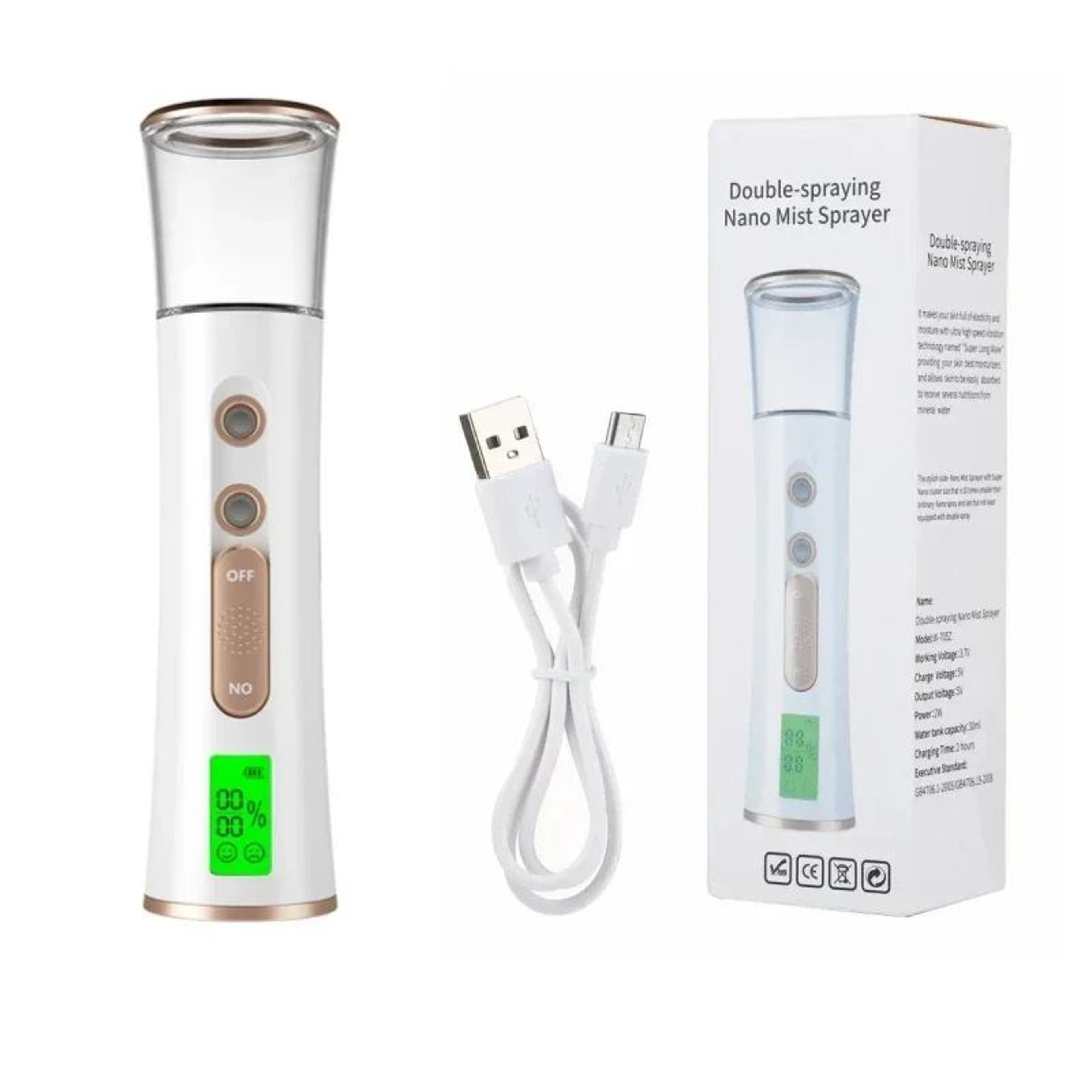 NanoMist Pro Facial Steamer  USB Portable Nano Facial Steamer For Deep Hydration  Lash Care 8