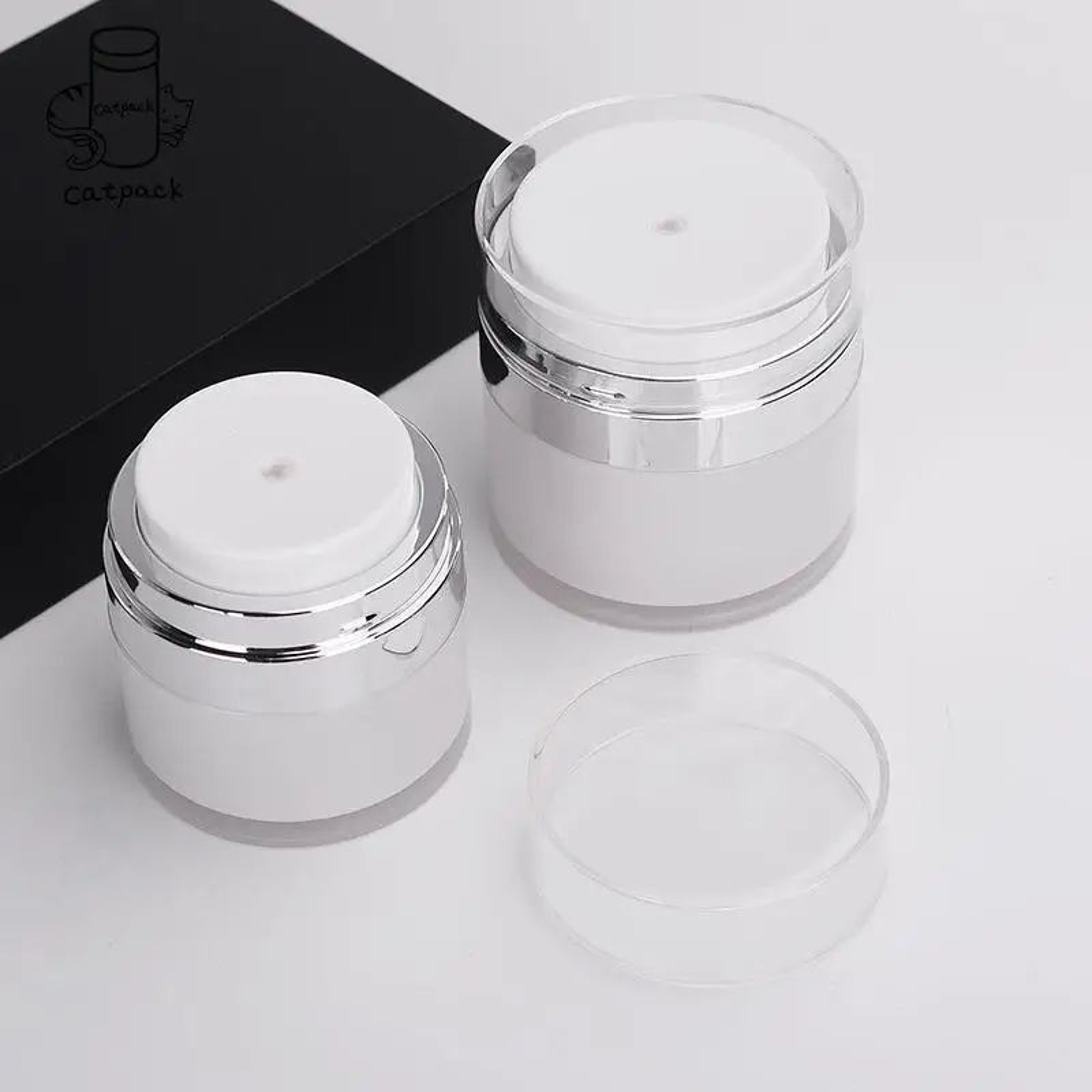 AirLock Pro Refillable Airless Pump Bottle  Portable Vacuum Travel Cosmetic Container 3