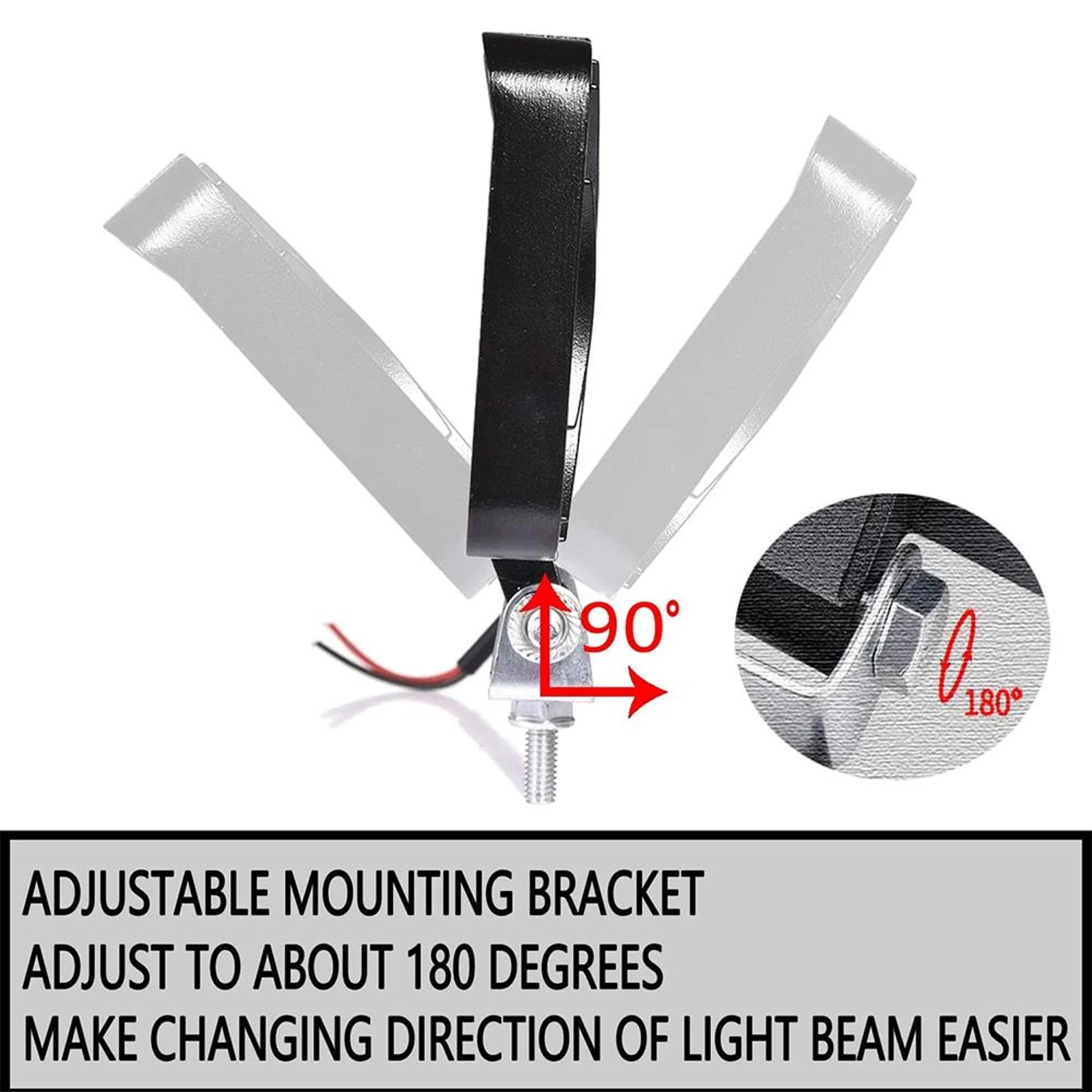 HighPerformance LED Light Bar 42W48W For Offroad Trucks SUVs  Boats 4