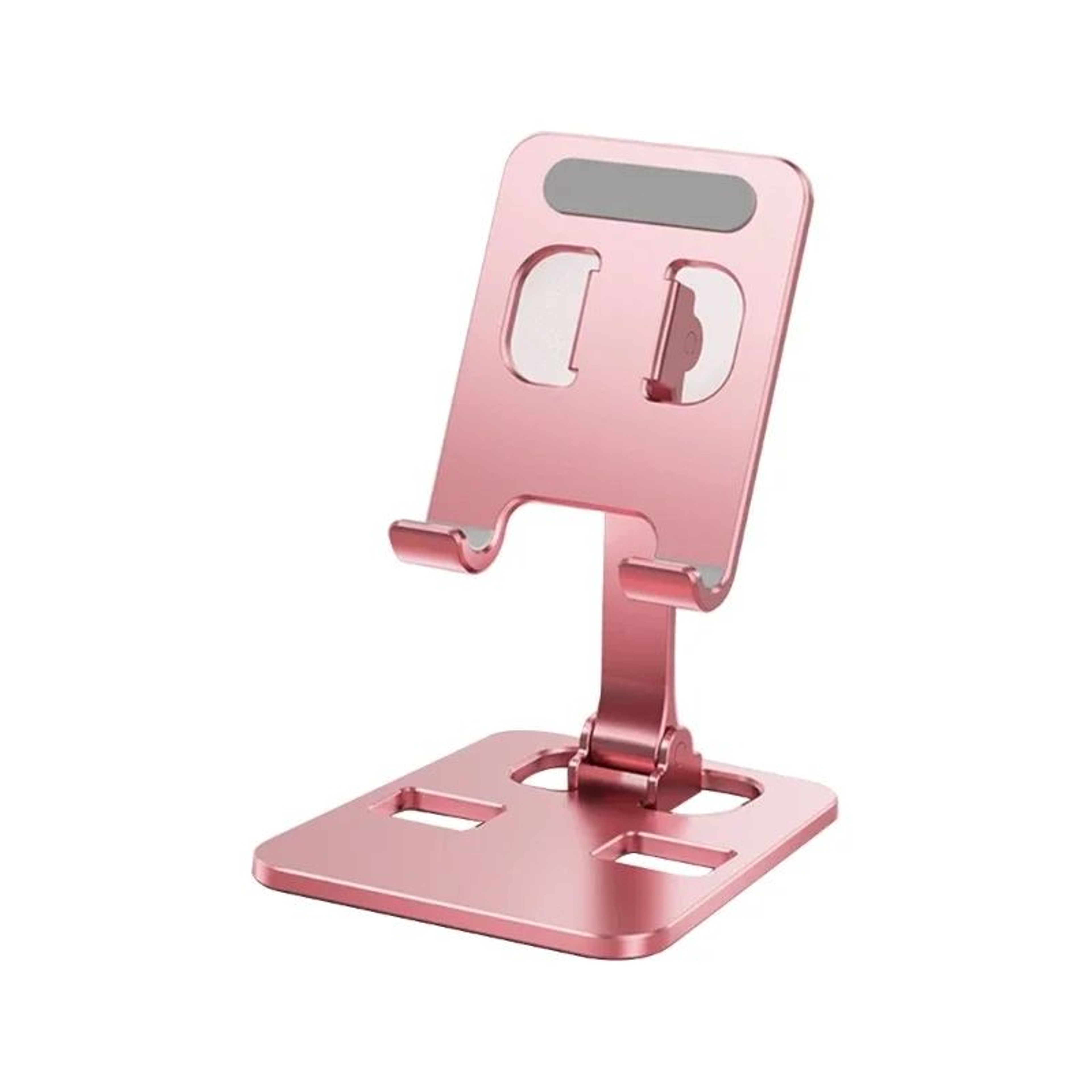 Adjustable Foldable Phone Stand Aluminum Desktop Holder For Smartphones  Tablets 8