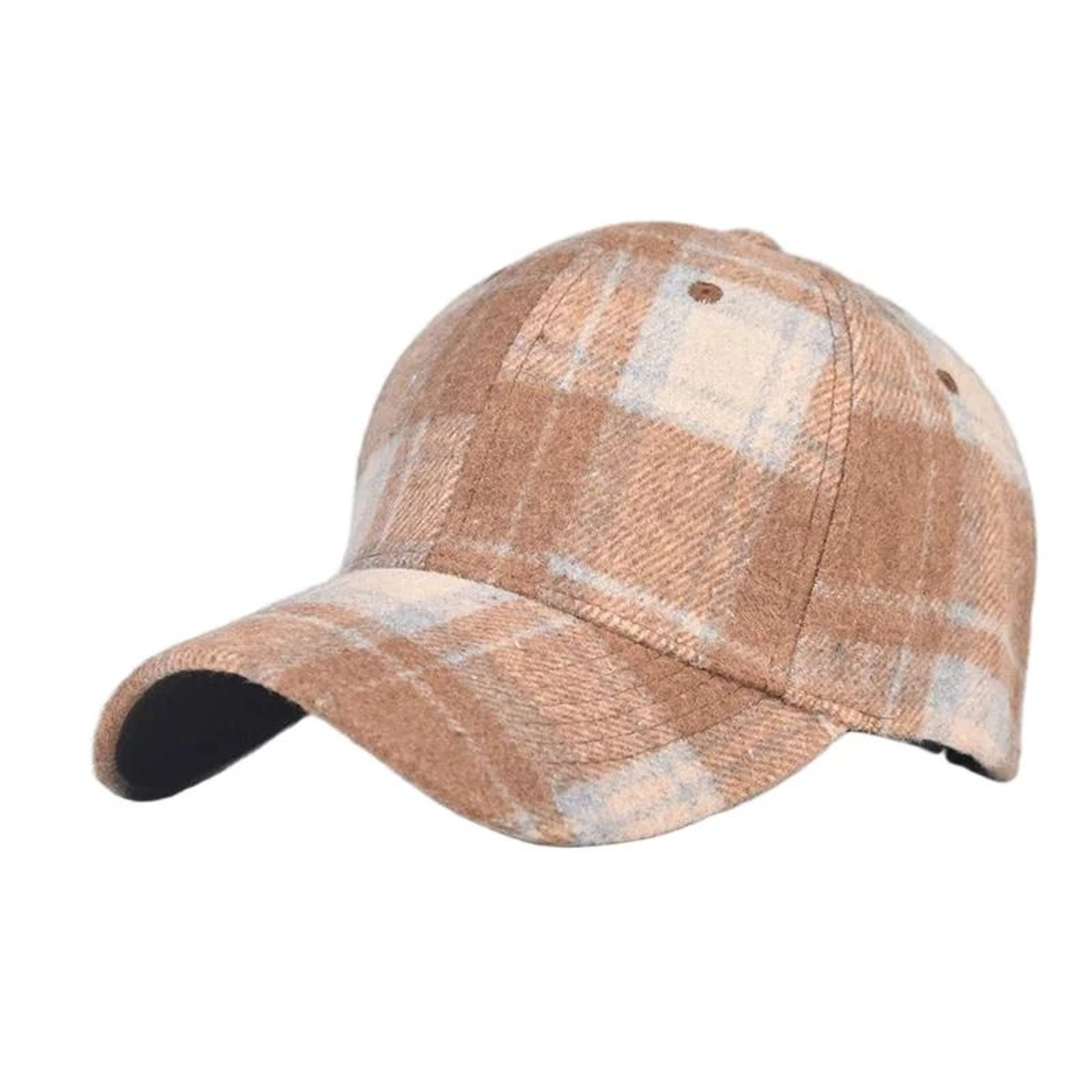 Classic Checkered Baseball Cap  AllSeason Sun Visor Cap With Adjustable Fit For Men  Women 19