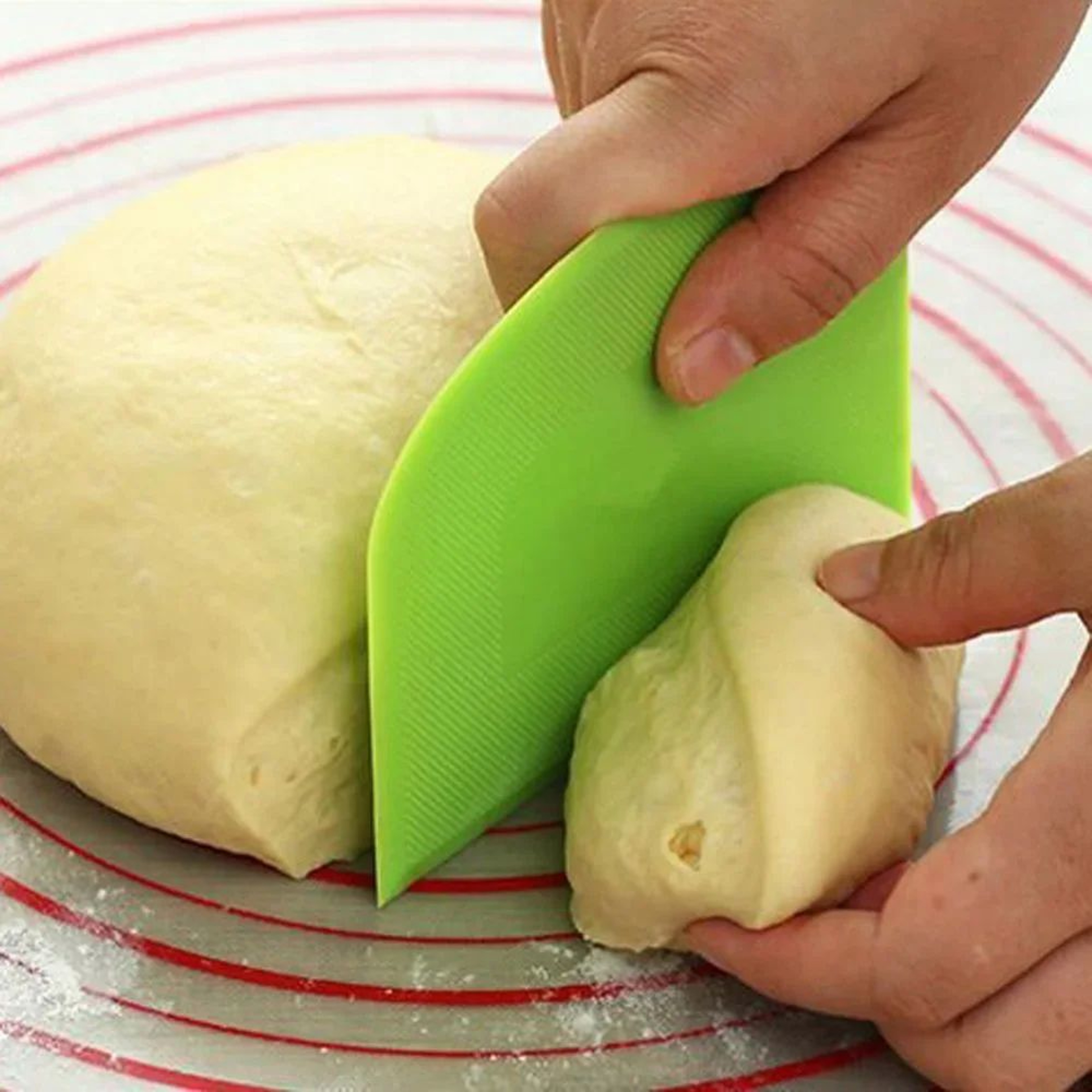 MultiPurpose Dough Cutter  Dough Scraper For Baking Bread  Pastry Prep 1