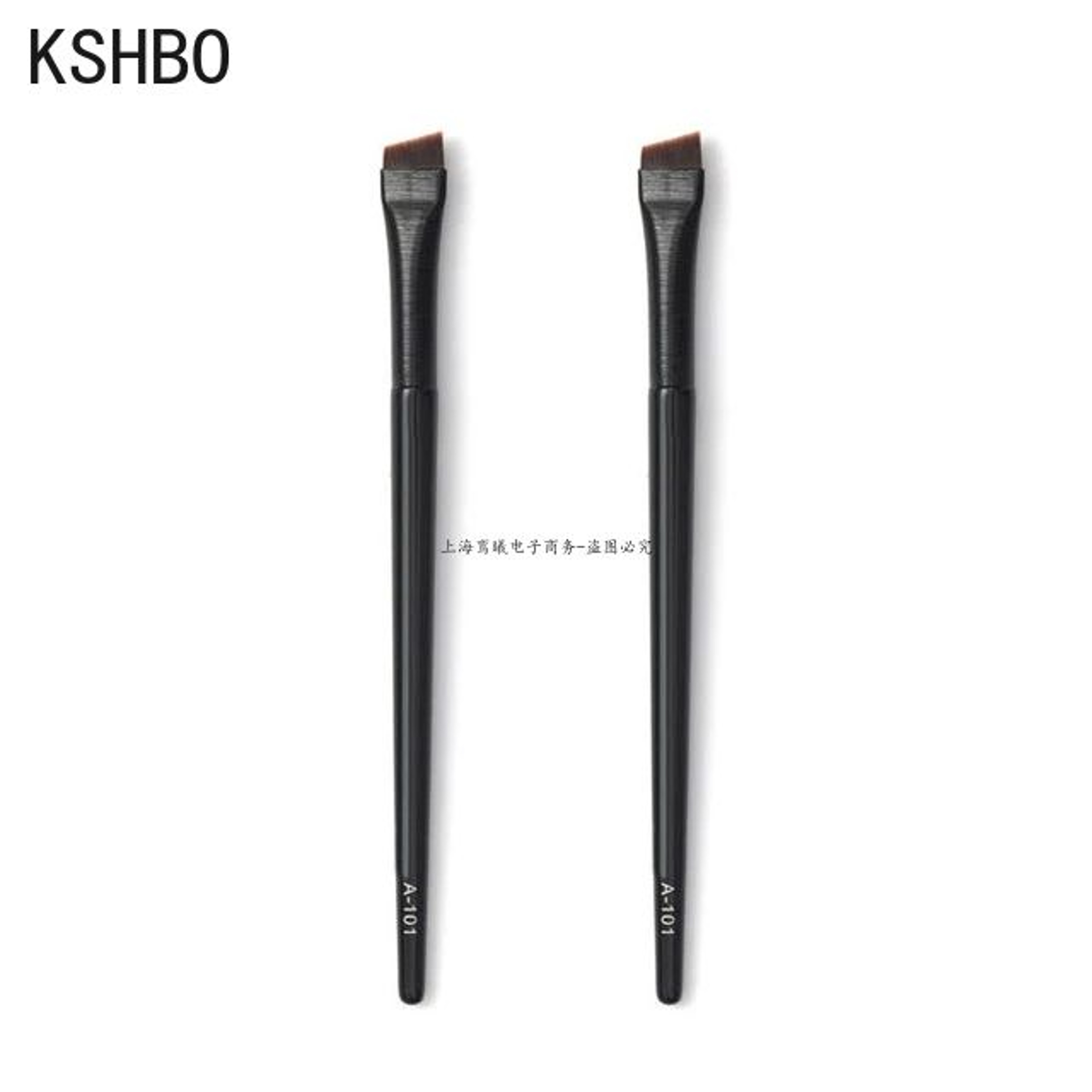 Precision Duo Angled Eyebrow Brush  Eyebrow Liner Brush Set  Portable Brow Contour Brush 2PCS 6