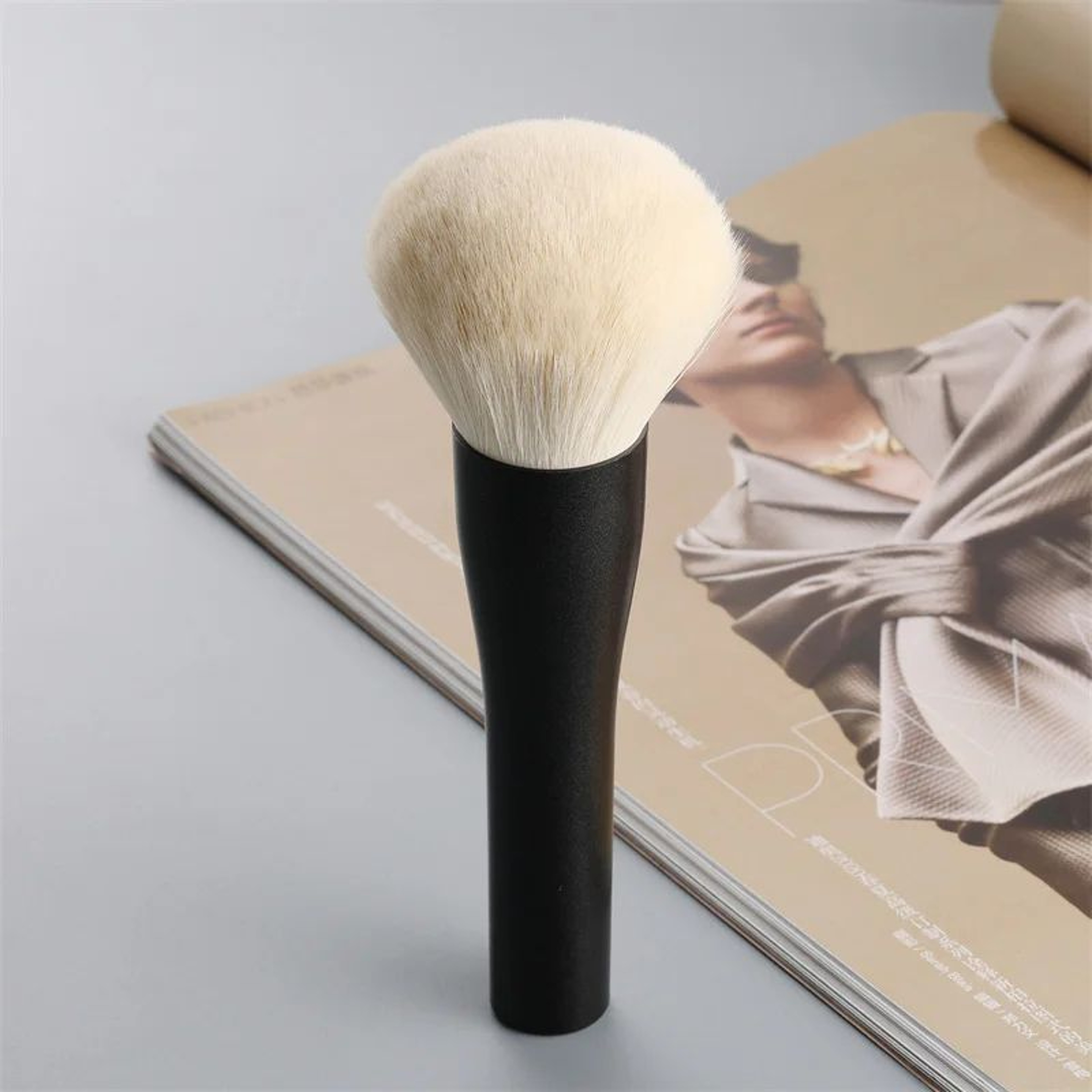 ProFluff Large Powder Brush  Soft Makeup Blending Brush For Flawless Face Powder  Mineral Foundatio 7