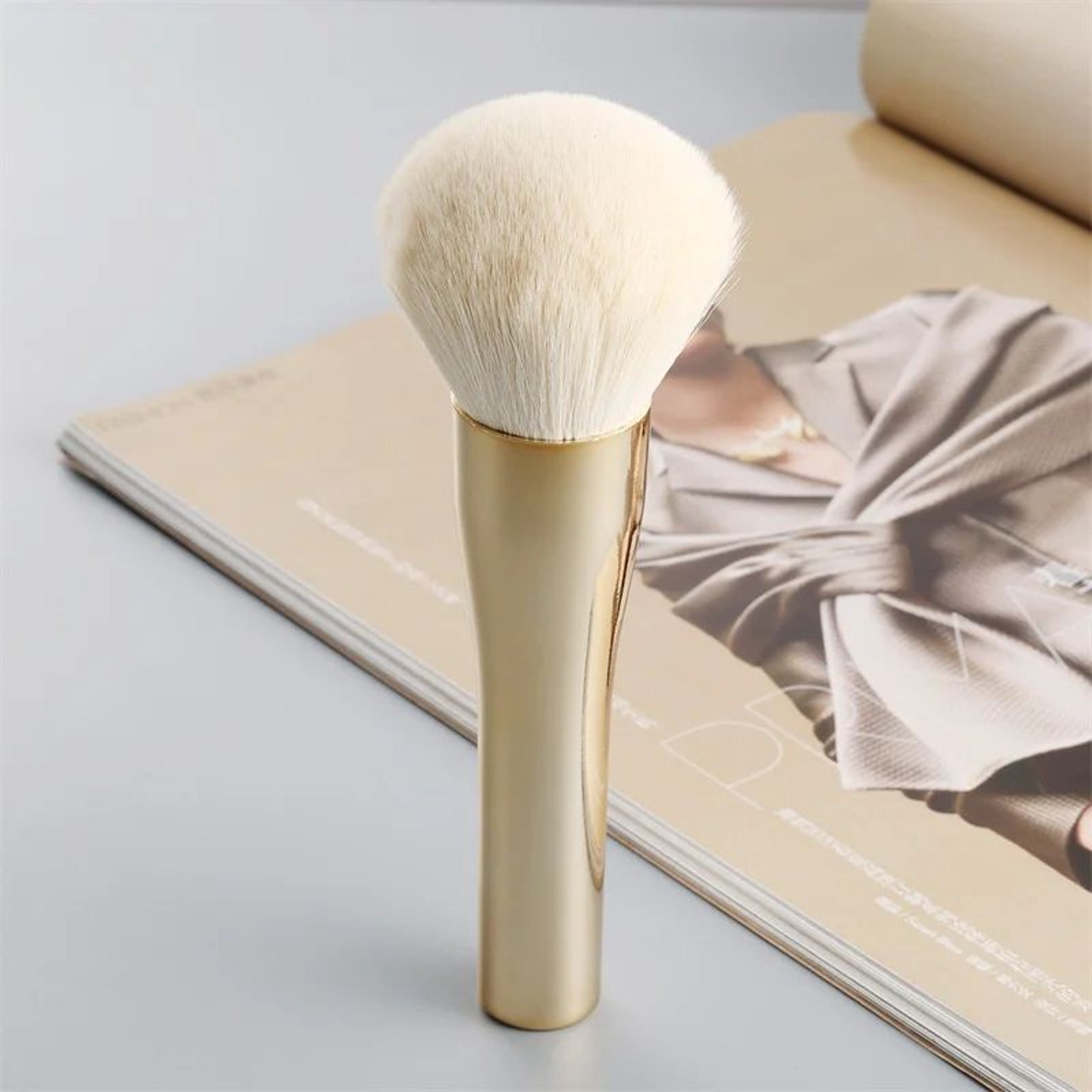 ProFluff Large Powder Brush  Soft Makeup Blending Brush For Flawless Face Powder  Mineral Foundatio 8