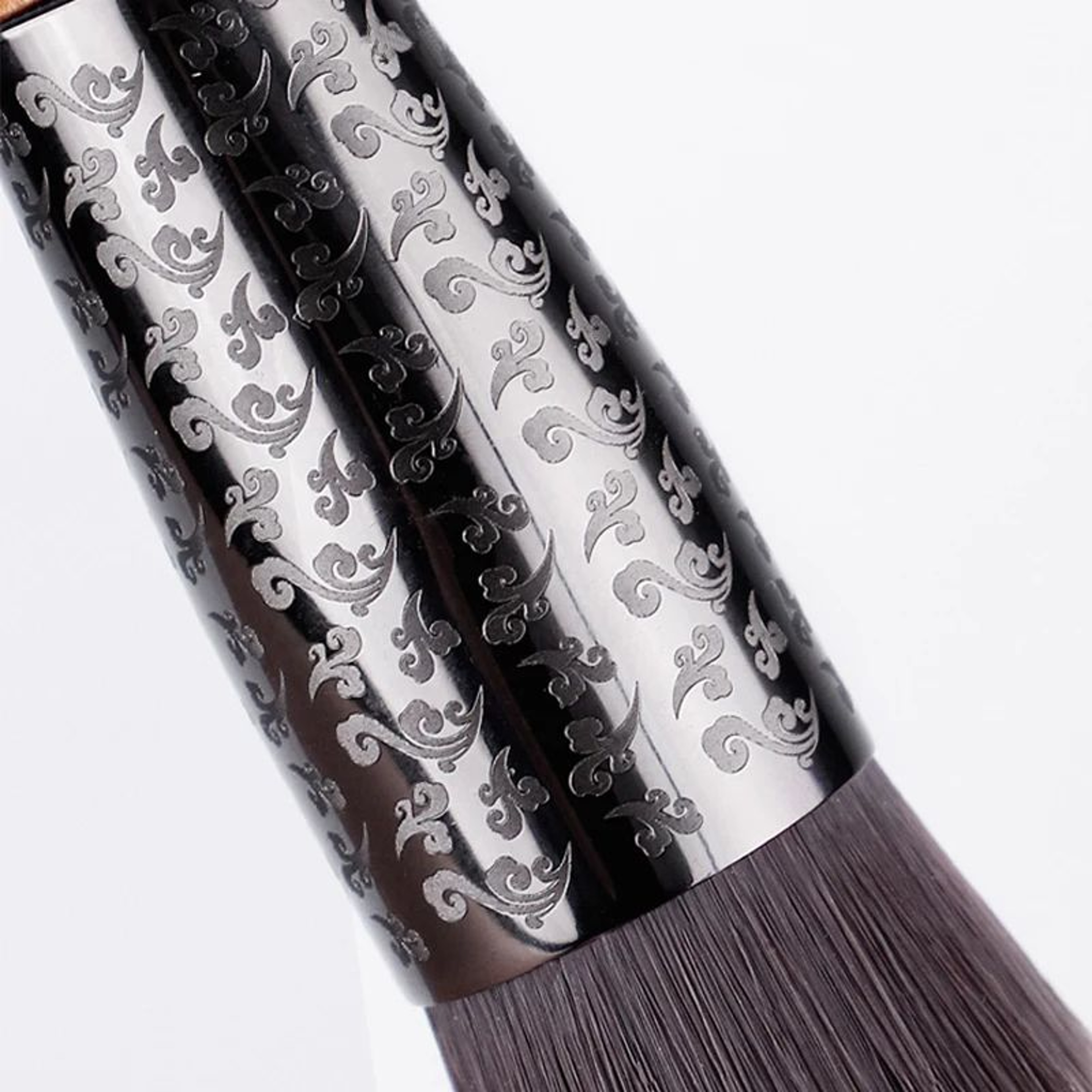 CHICHODO Amber Series Liquid Foundation Brush  Professional Flat Synthetic Makeup Brush For Smooth  2