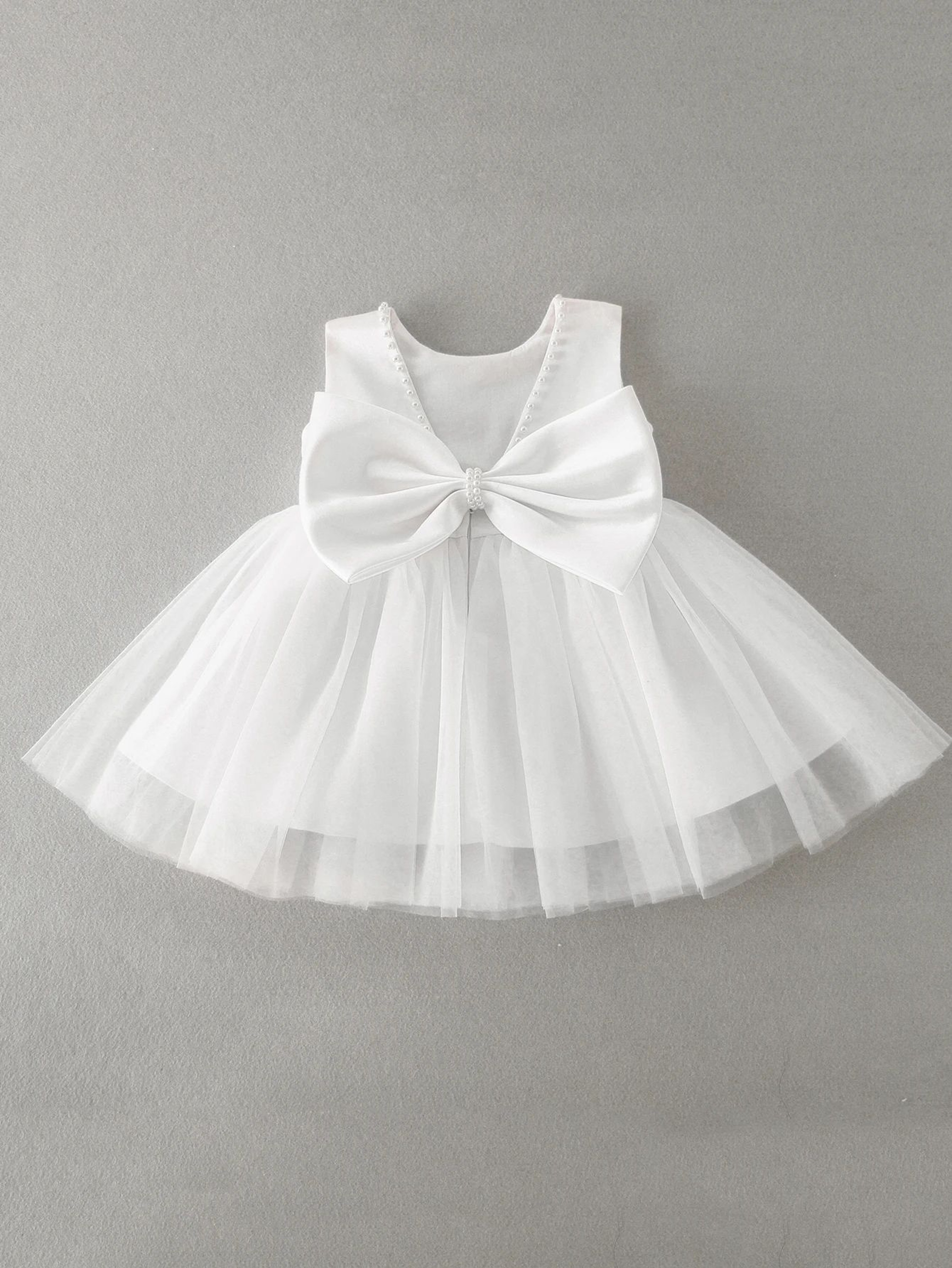 Elegant Floral Princess Baby Girl Ball Gown  Luxury Flower Girl  Toddler Party Dress 5