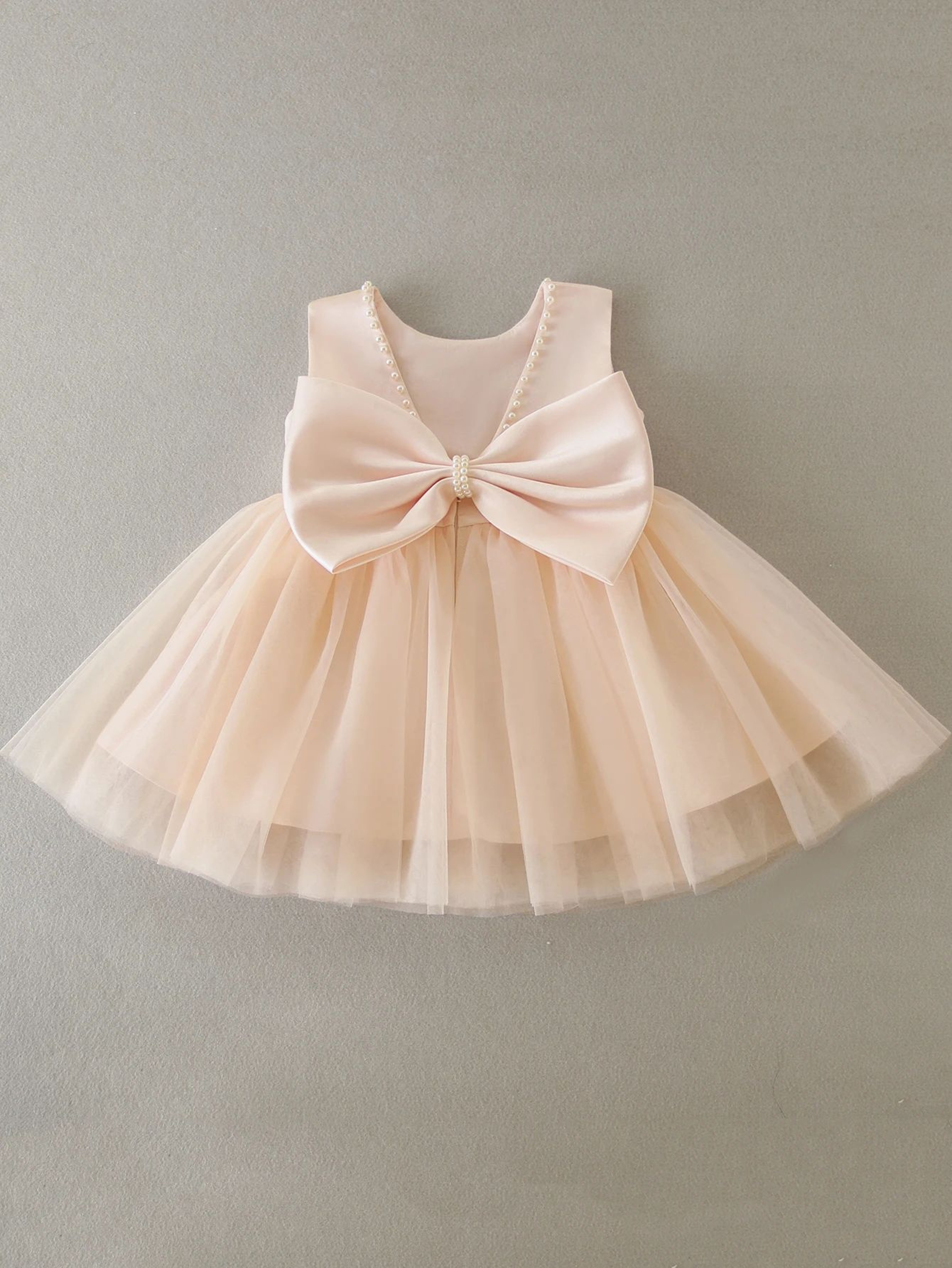 Elegant Floral Princess Baby Girl Ball Gown  Luxury Flower Girl  Toddler Party Dress 6